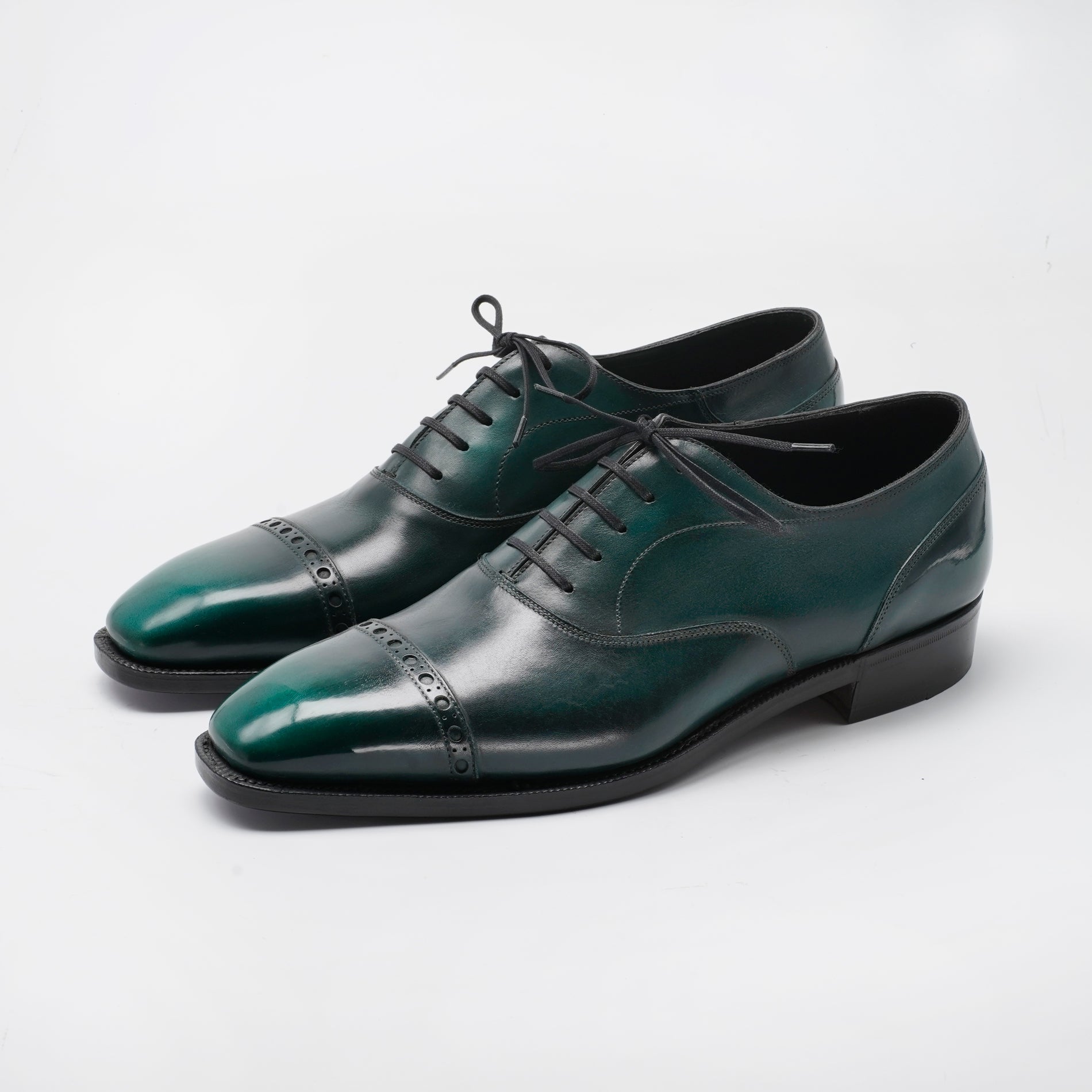 Mario Cap Toe Oxford Shoe by Norman Vilalta Men's Goodyear-welted Shoes in Barcelona, Spain