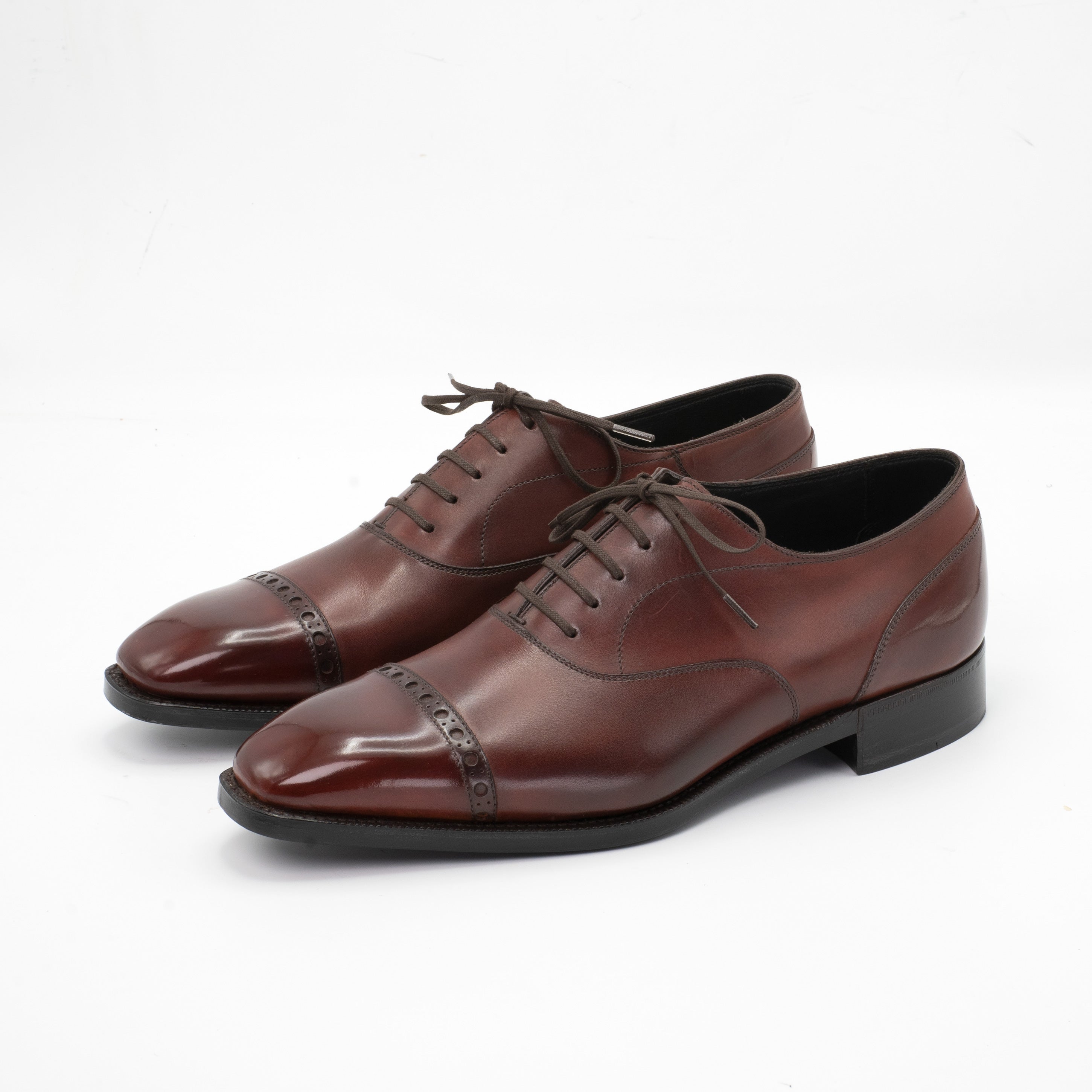 Mario Cap Toe Oxford Shoe by Norman Vilalta Men's Goodyear-welted Shoes in Barcelona, Spain