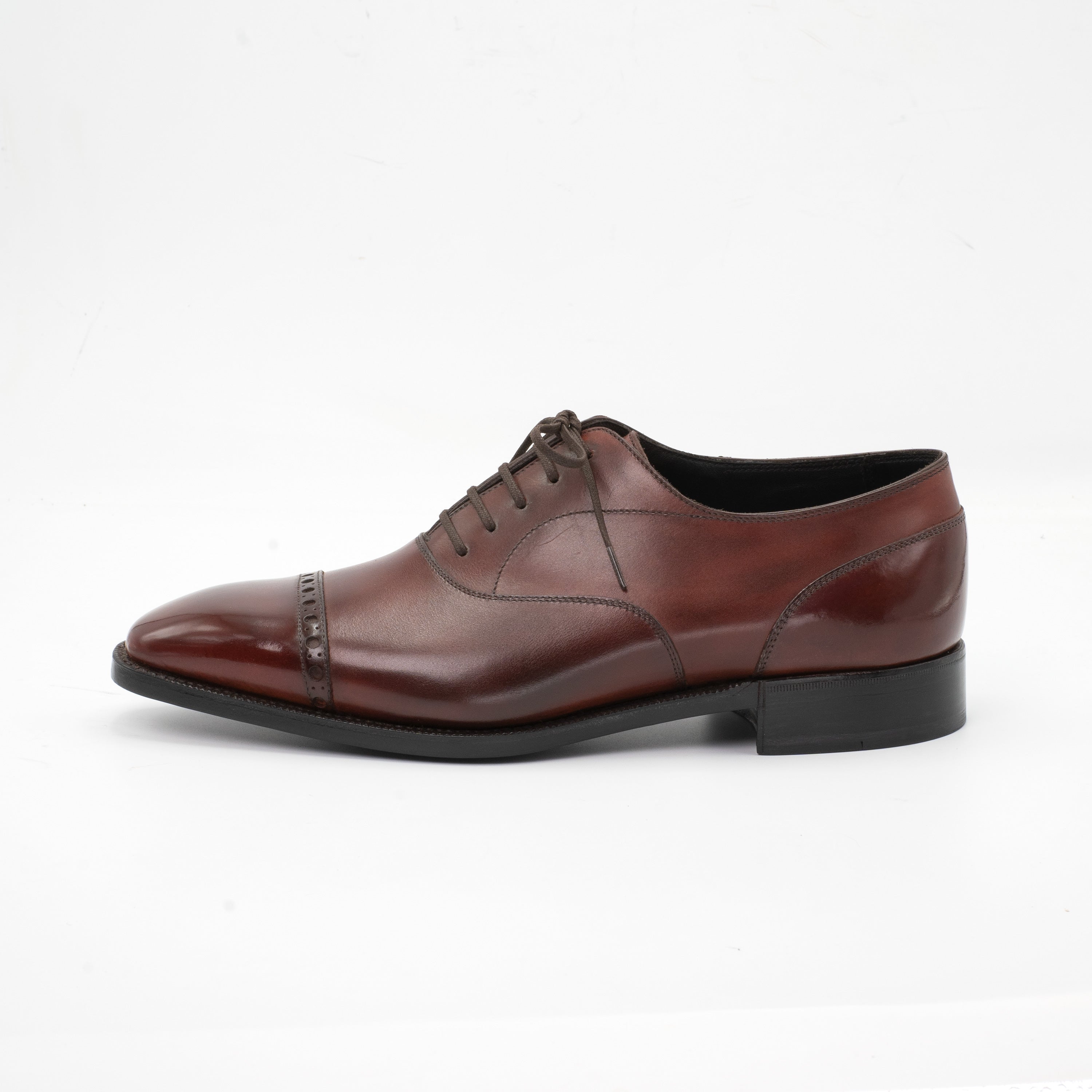 Mario Cap Toe Oxford Shoe by Norman Vilalta Men's Goodyear-welted Shoes in Barcelona, Spain