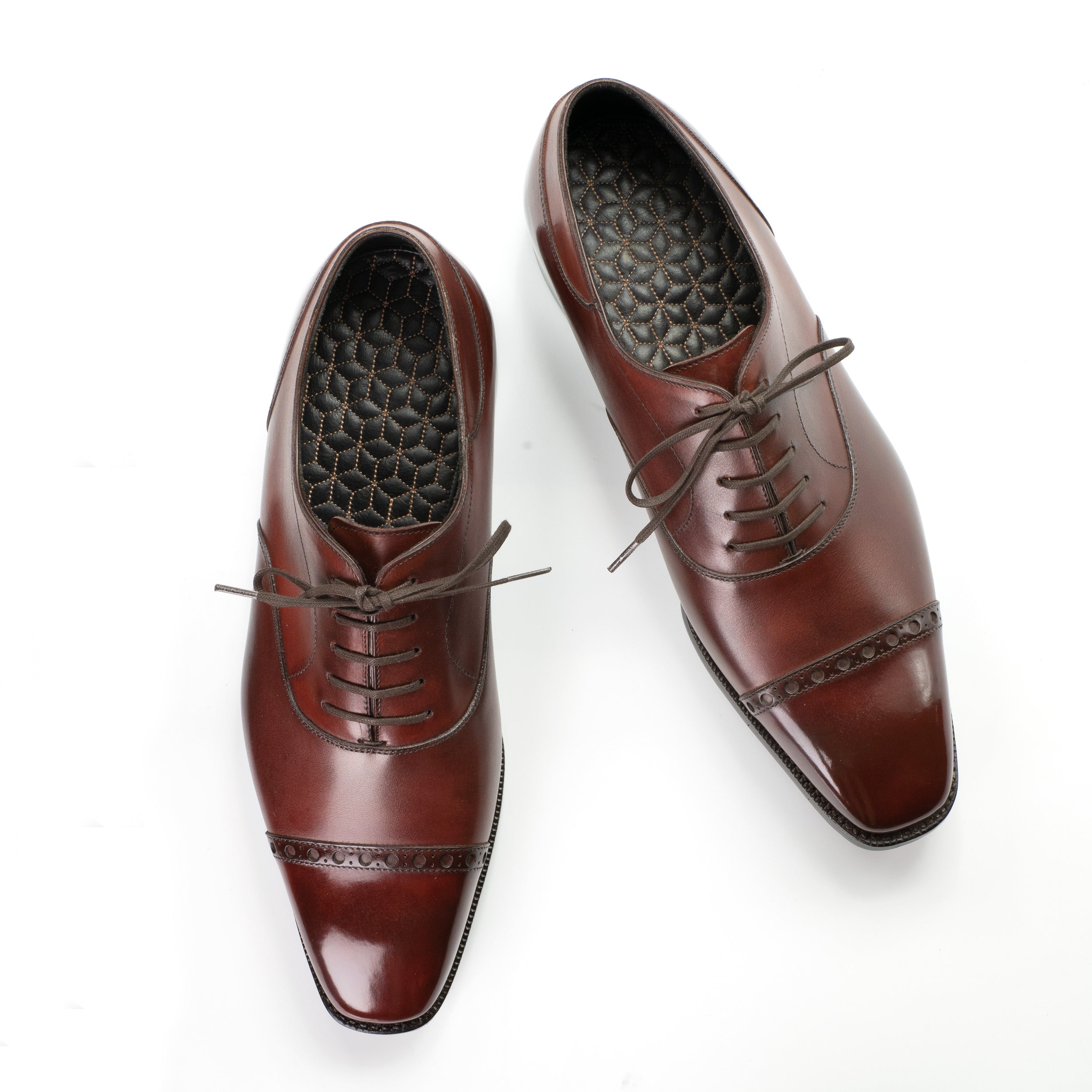 Mario Cap Toe Oxford Shoe by Norman Vilalta Men's Goodyear-welted Shoes in Barcelona, Spain
