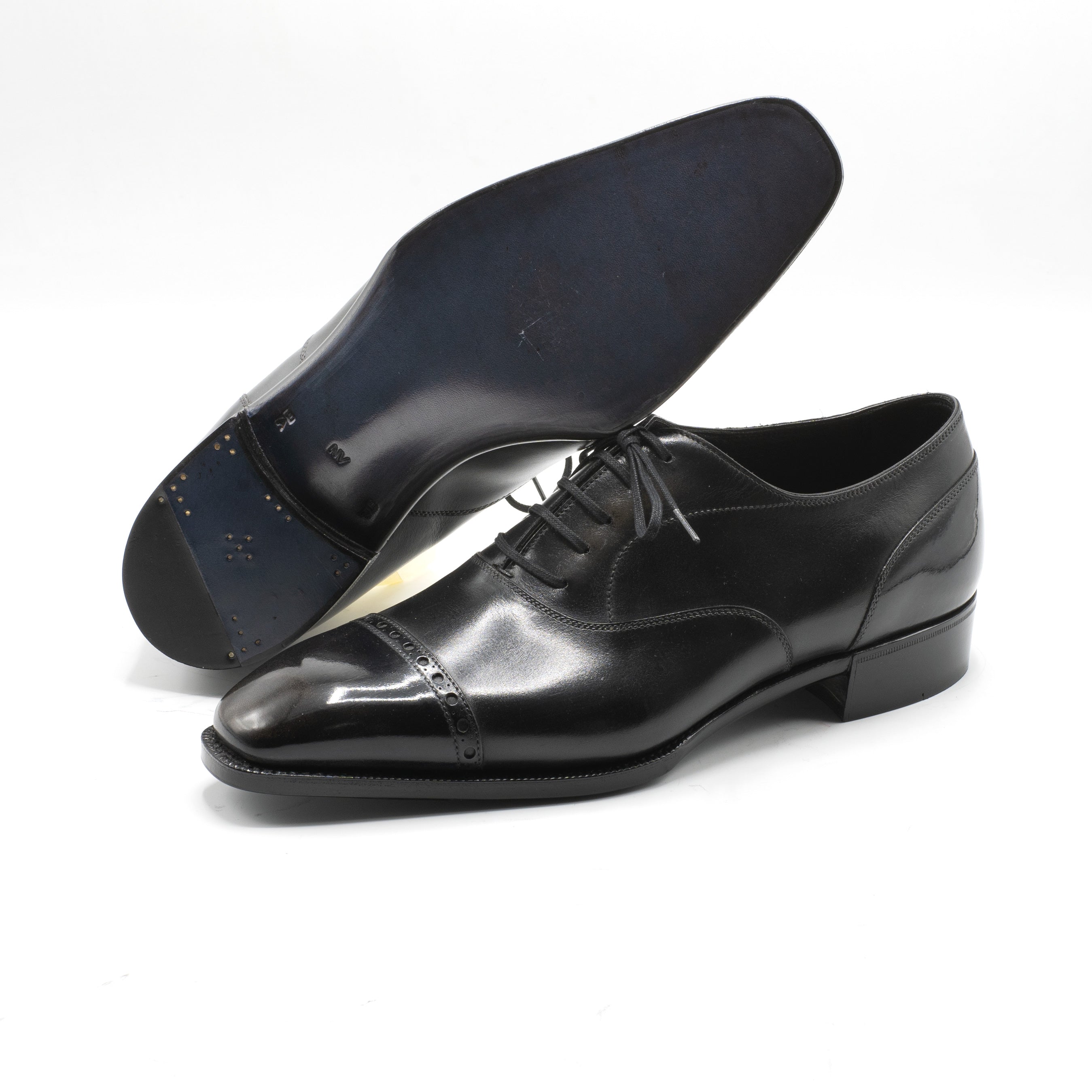 Mario Cap Toe Oxford Shoe by Norman Vilalta Bespoke Shoemakers