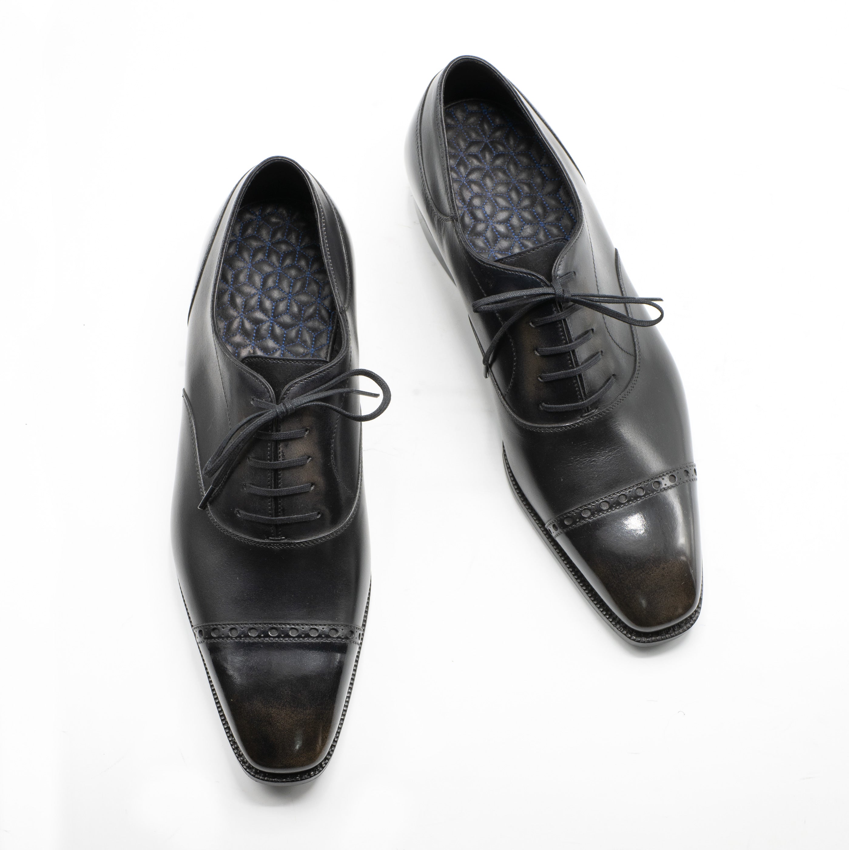 Mario Cap Toe Oxford Shoe by Norman Vilalta Bespoke Shoemakers