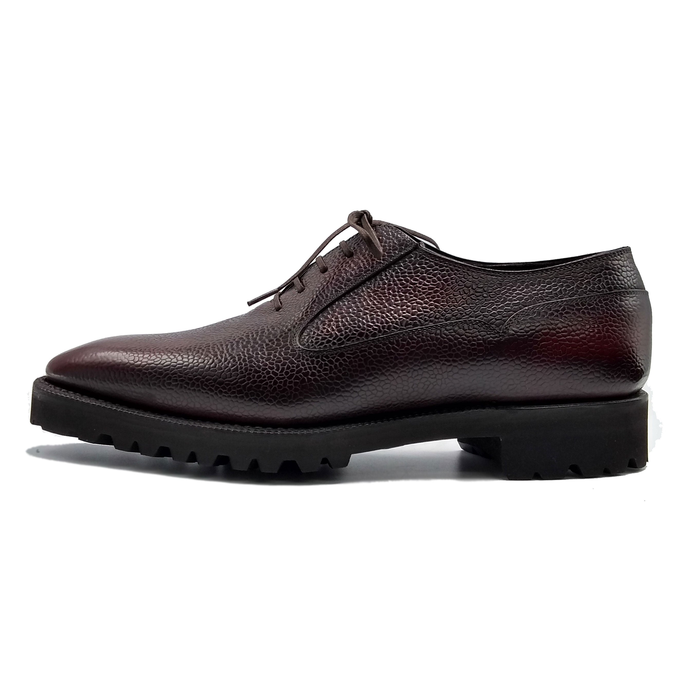 Mens leather balmoral oxford shoes made in Spain