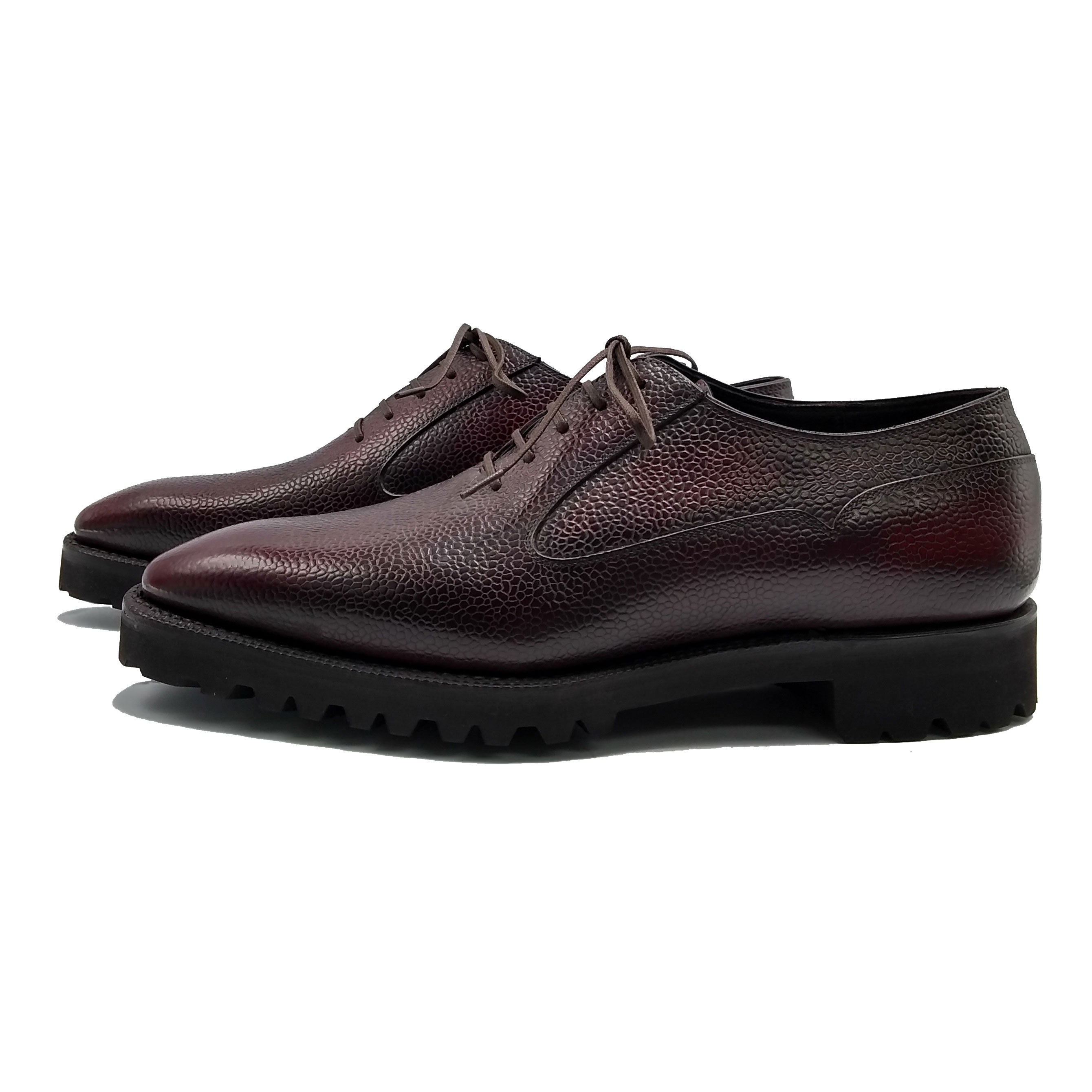 Mens leather balmoral oxford shoes made in Spain