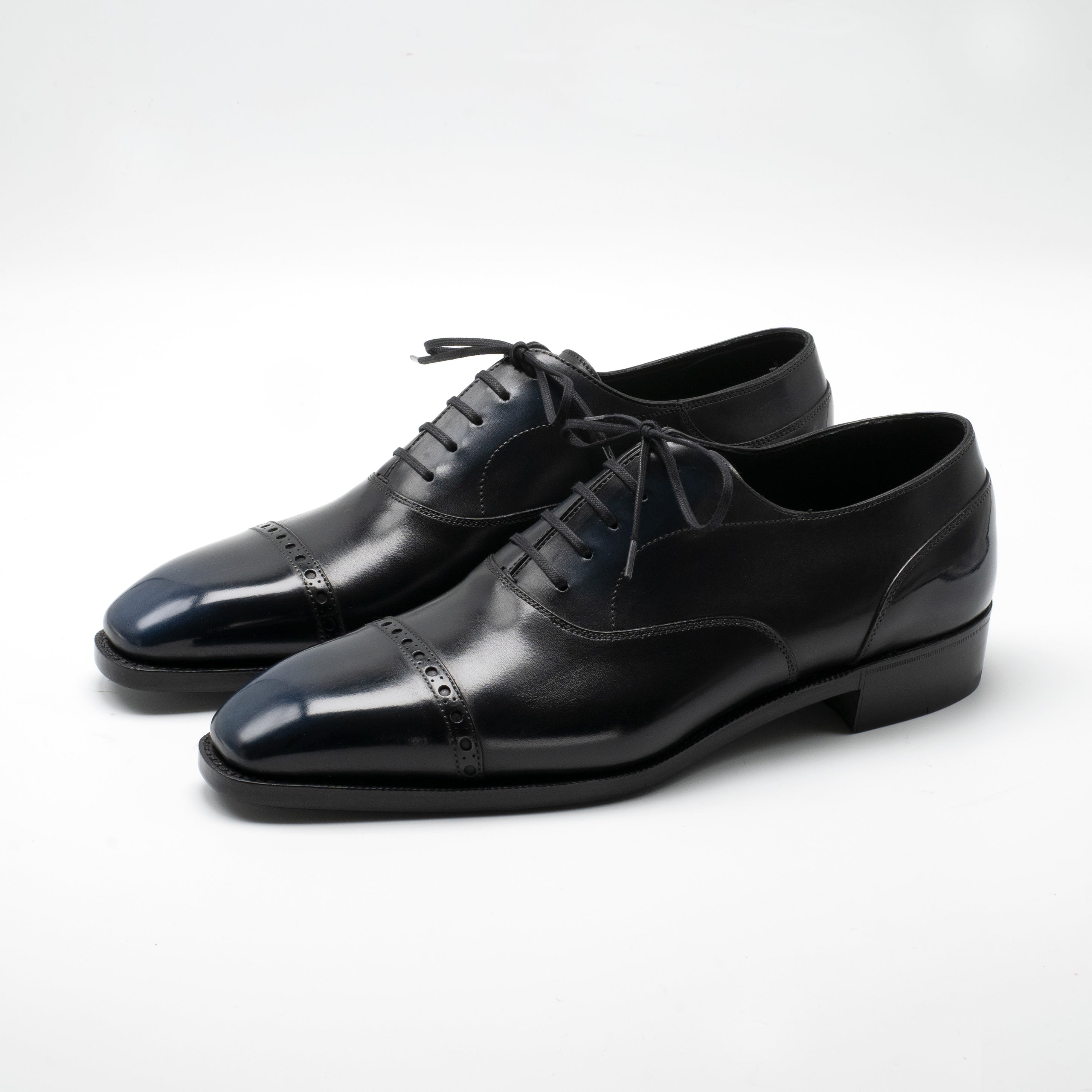 Mario Men's Cap Toe Oxford Shoes by Norman Vilalta Bespoke Shoemakers of Barcelona