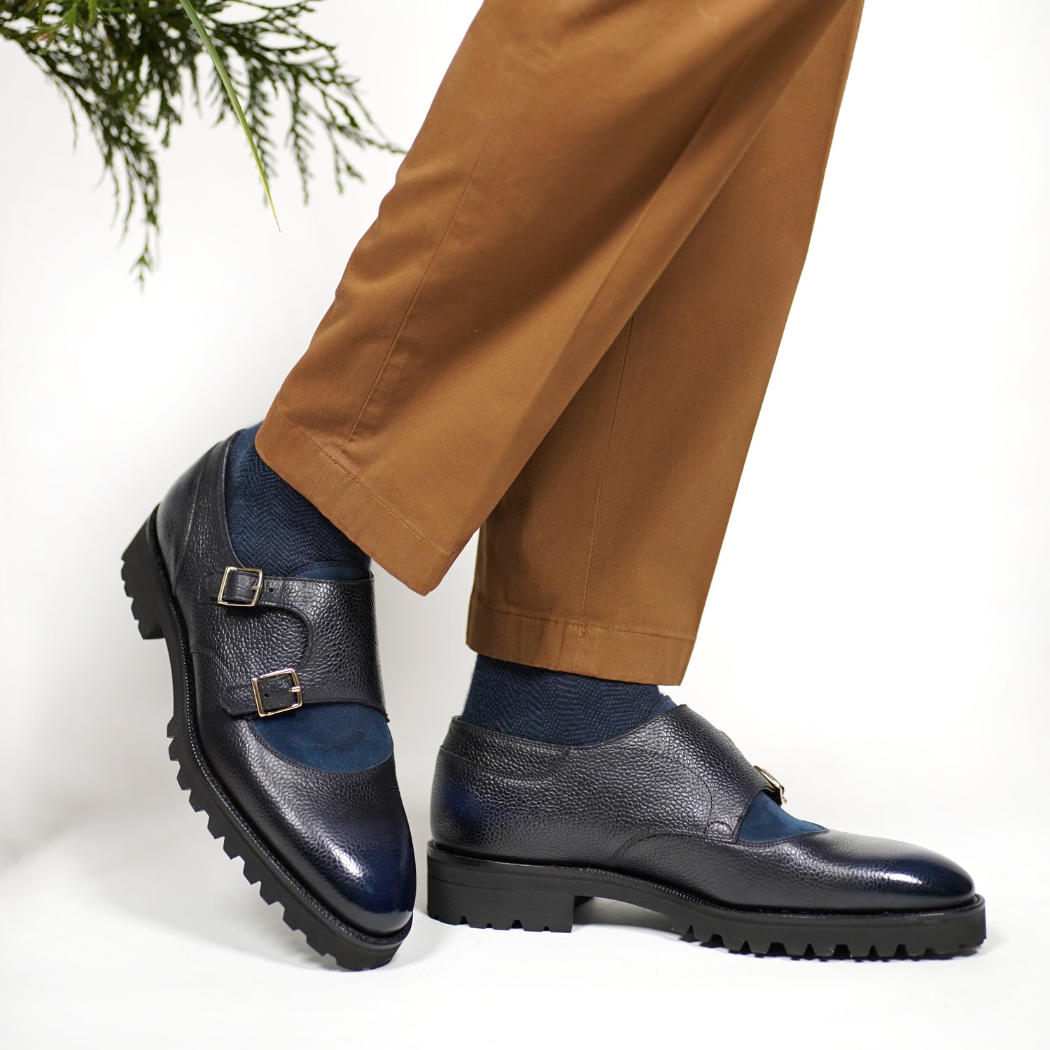 Miquel Decon Double Monk by Norman Vilalta Men’s Double Monk Shoes in Barcelona, Spain