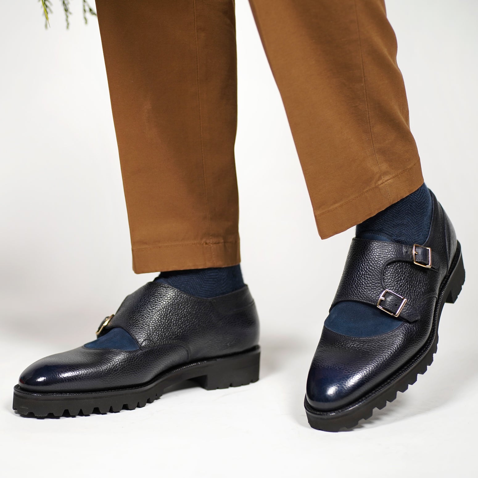 Miquel Decon Double Monk by Norman Vilalta Men’s Double Monk Shoes in Barcelona, Spain