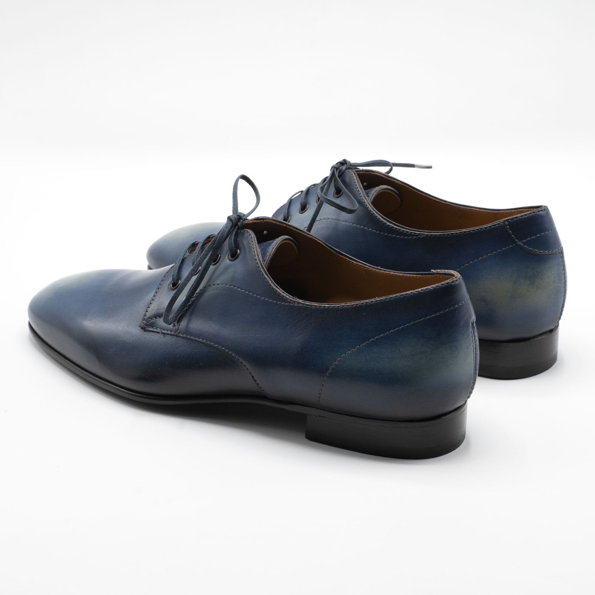 Pablo Derby - Washed Indigo Semi Unlined