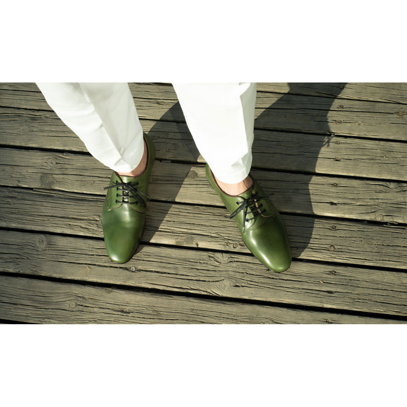 Pablo Derby in pine by Norman Vilalta Bespoke Shoes Barcelona