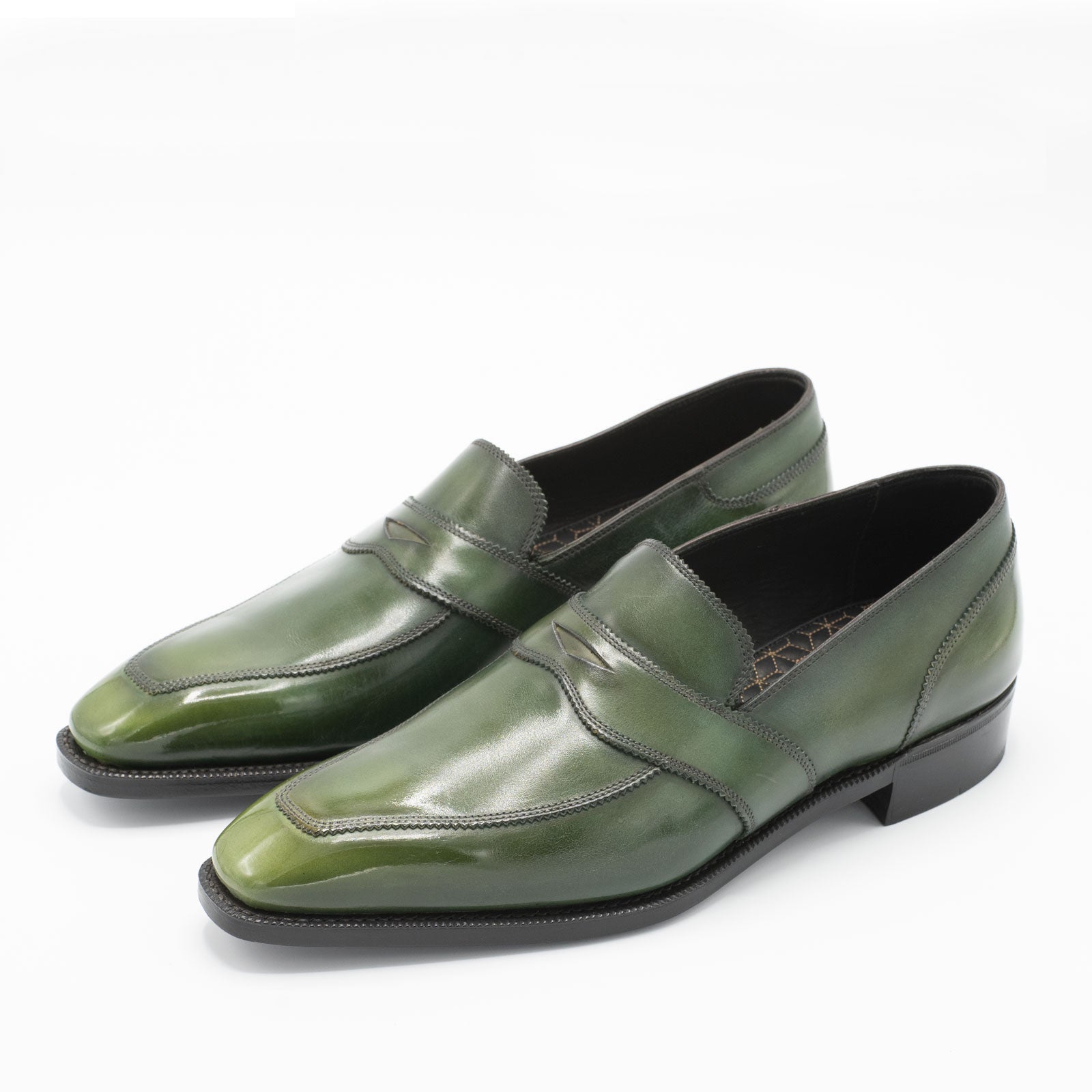 James Loafer - Rosemary Handmade Patina