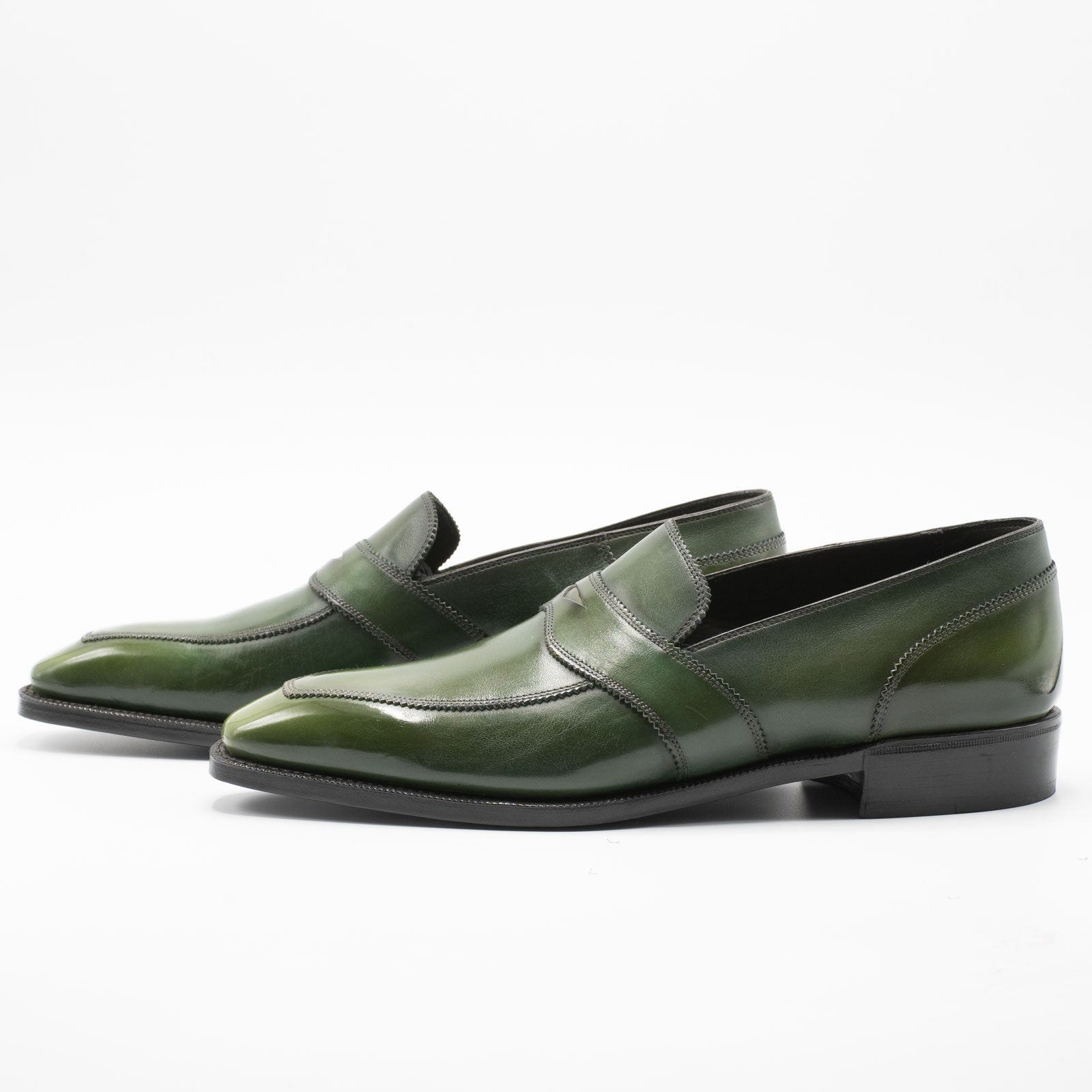 James Loafer - Rosemary Handmade Patina