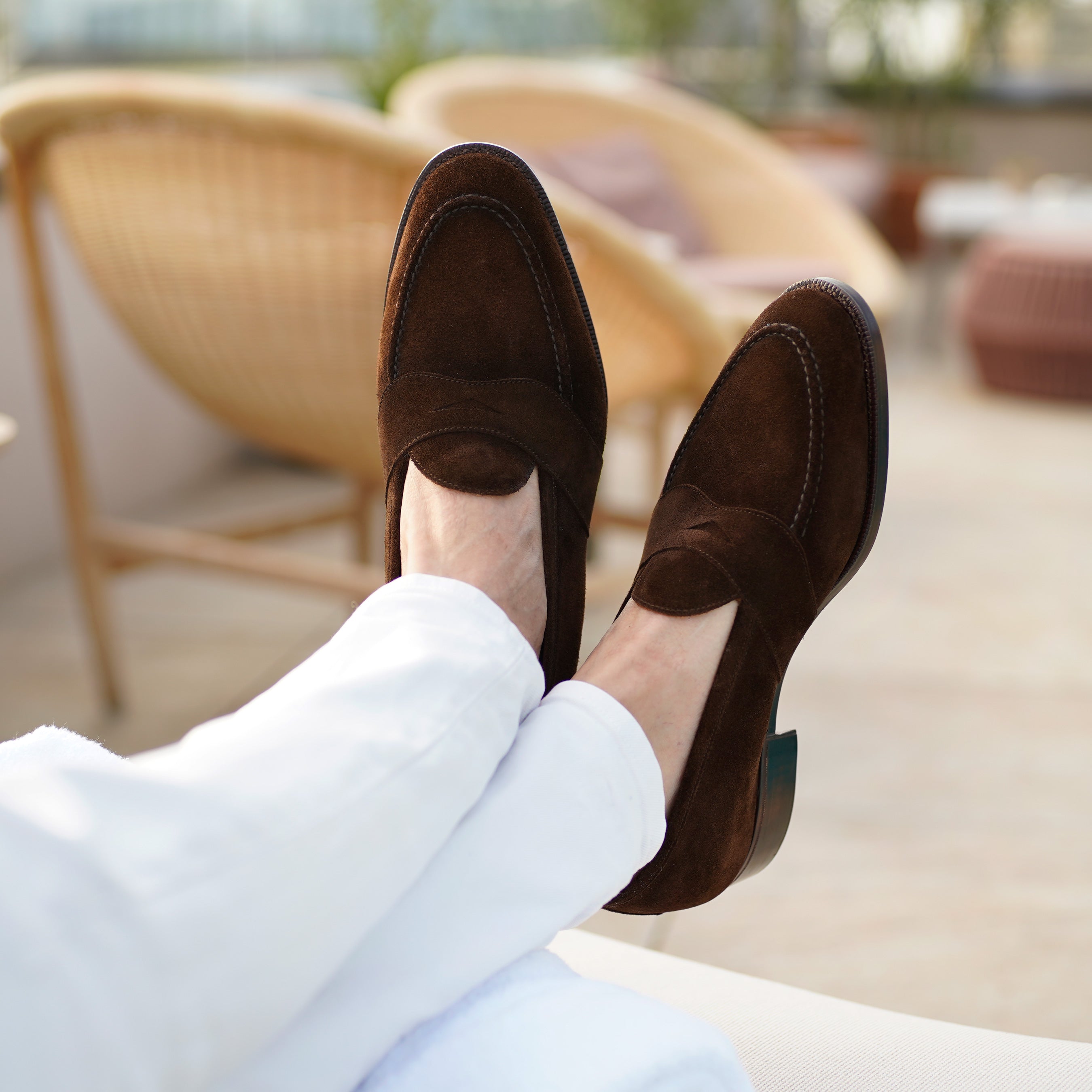 Piet suede penny loafer by Norman Vilalta Men’s Loafers Barcelona