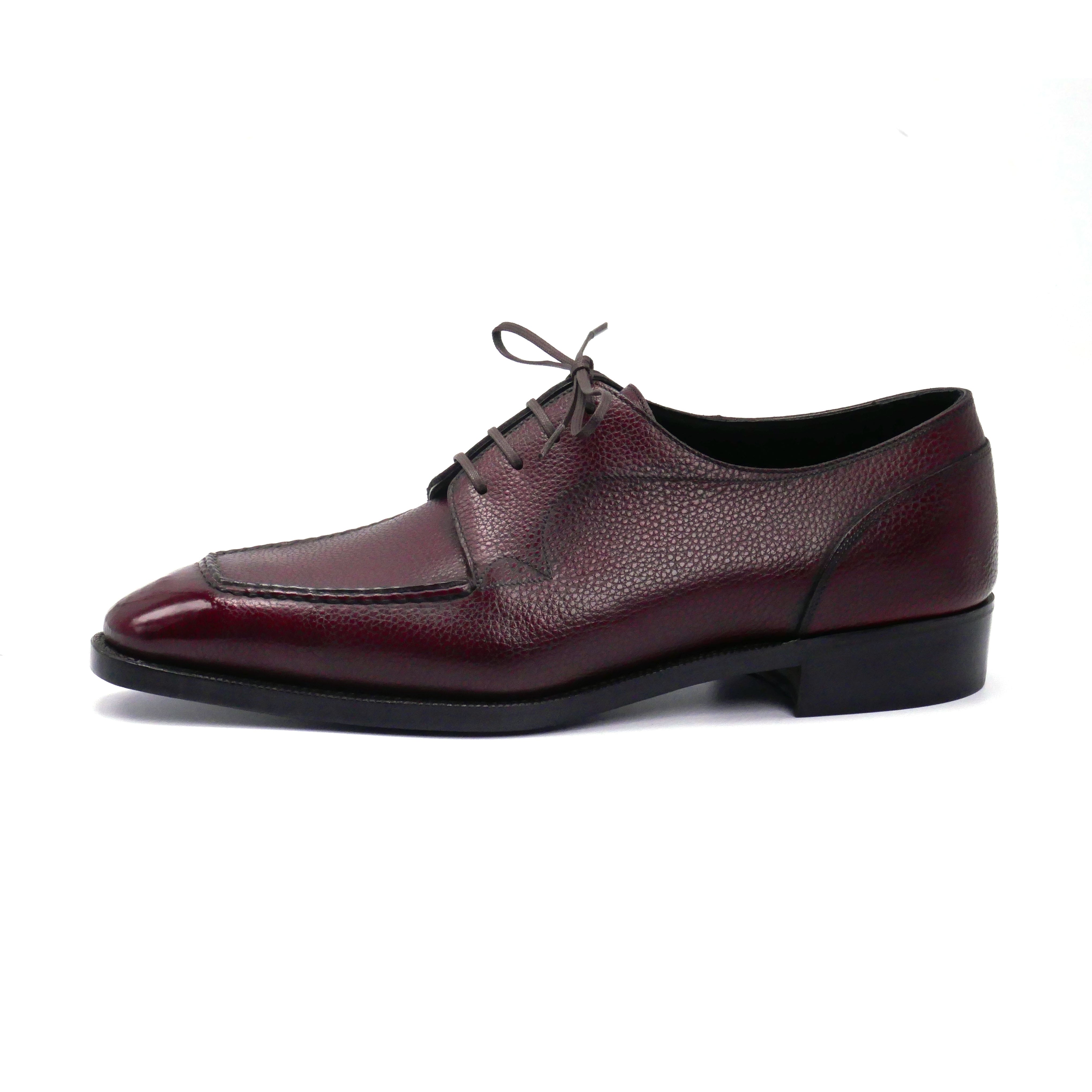 Tete Moc Toe Derby Shoe by Norman Vilalta Bespoke Shoemakers of Barcelona