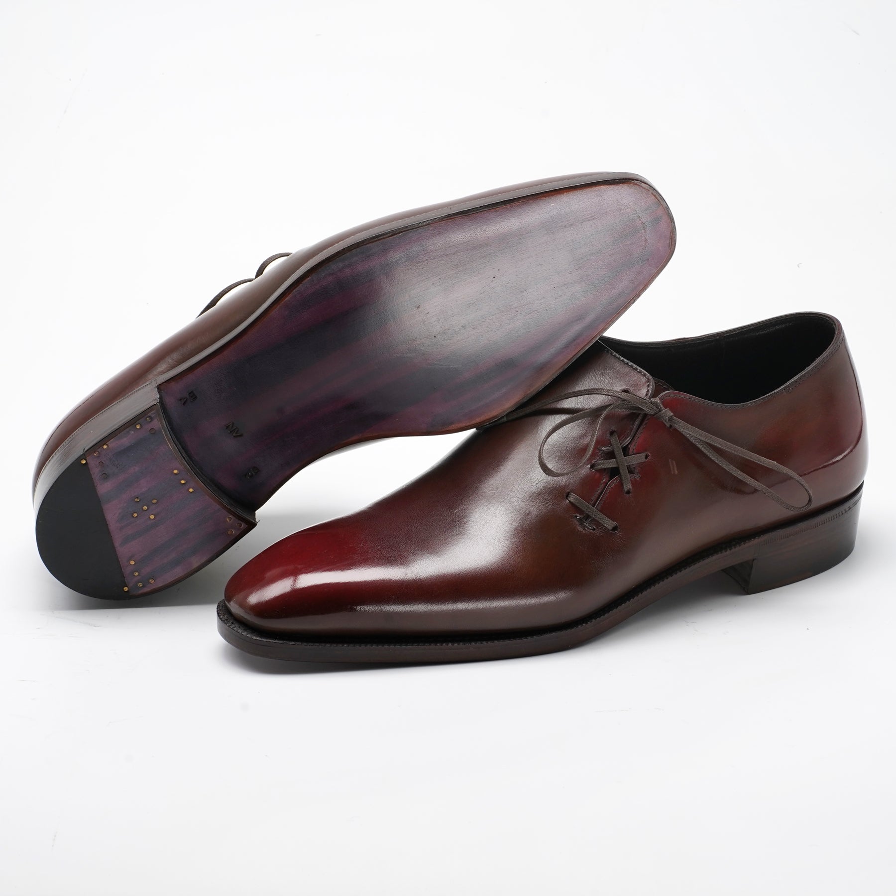 Wholecut Oxford by Norman Vilalta men's Goodyear-welted wholecut shoes in Barcelona, Spain
