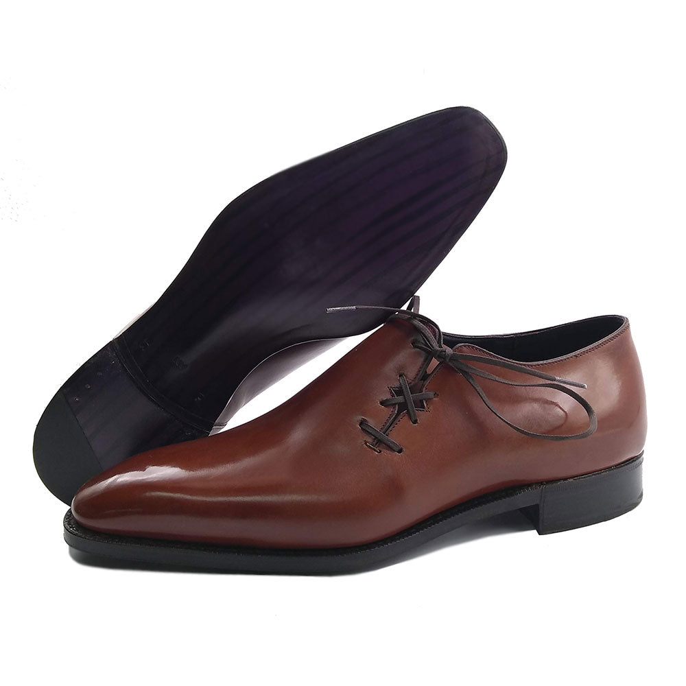 Wholecut Oxford by Norman Vilalta men's Goodyear-welted wholecut shoes in Barcelona, Spain