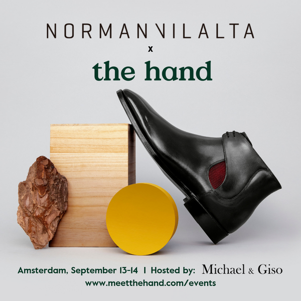 Norman Vilalta Trunk Show in Amsterdam with The Hand