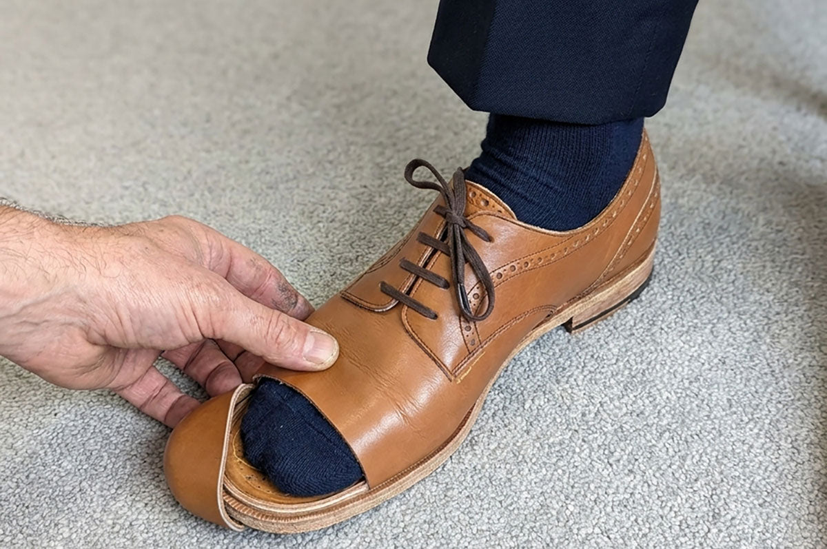 Two Types of Fully Handmade Shoes