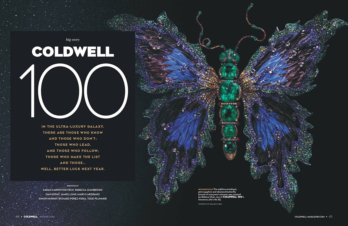 Coldwell top 100 luxury leaders featuring Norman Vilalta