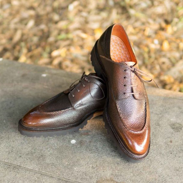 Gaspar U-Tip Derby Shoe  Norman Vilalta Bespoke Shoemakers