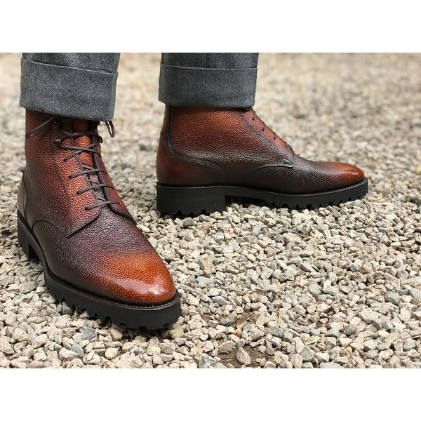Derby Simple Boot made in Spain by Norman Vilalta