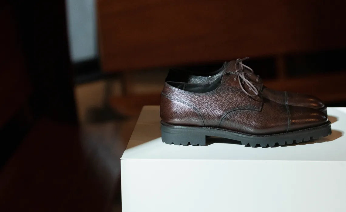 Norman Vilalta's dress rugged shoes featured on Shoegazing by Jesper Ingelvaldsson