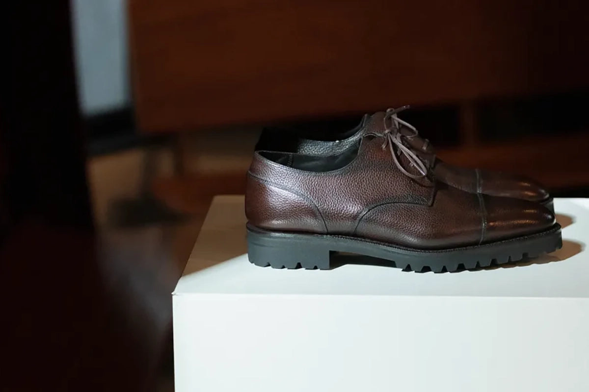 Norman Vilalta's dress rugged shoes featured on Shoegazing by Jesper Ingelvaldsson