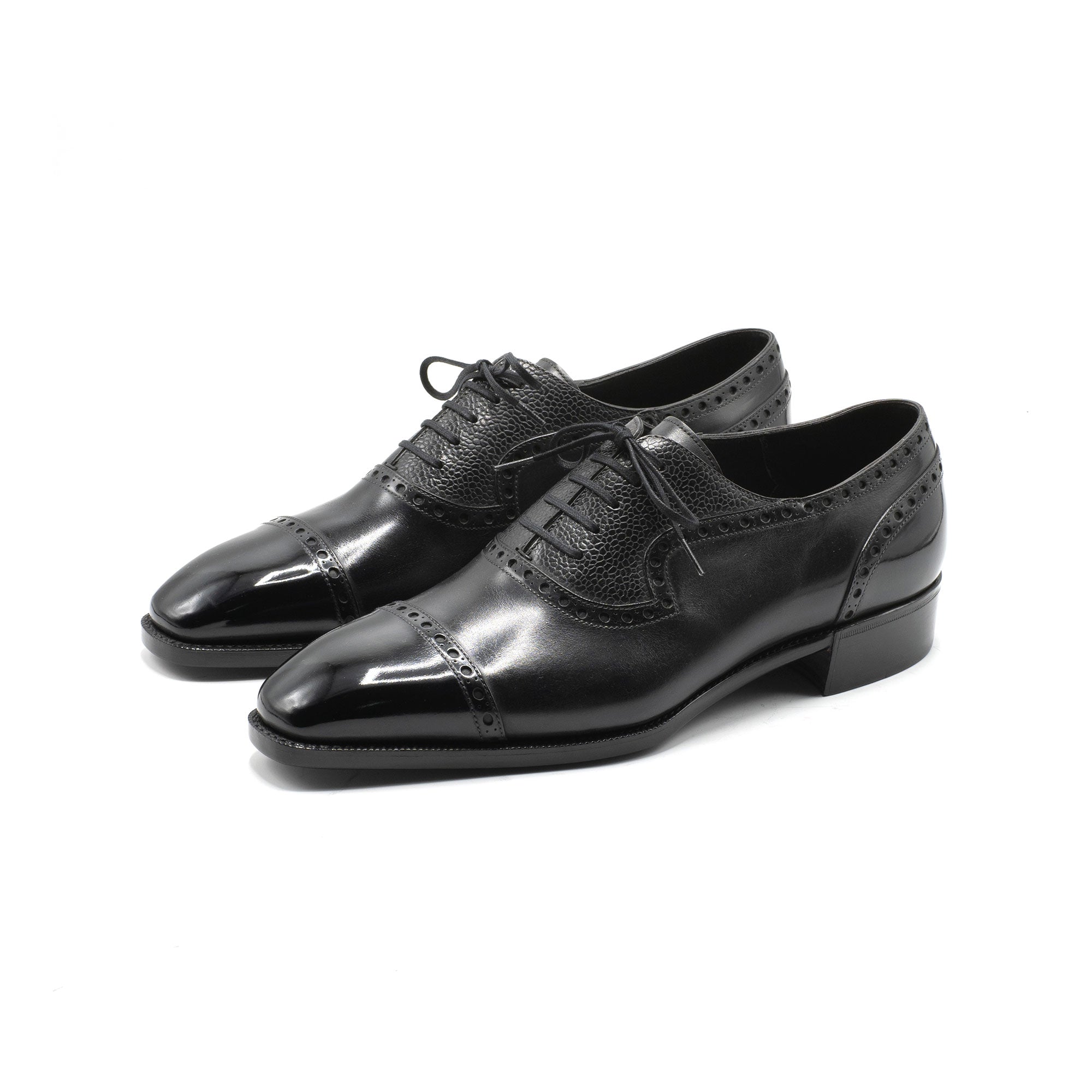 Andres Adelaide Full Brogue Oxford by Bespoke Shoemaker Norman Vilalta of Barcelona, Spain.