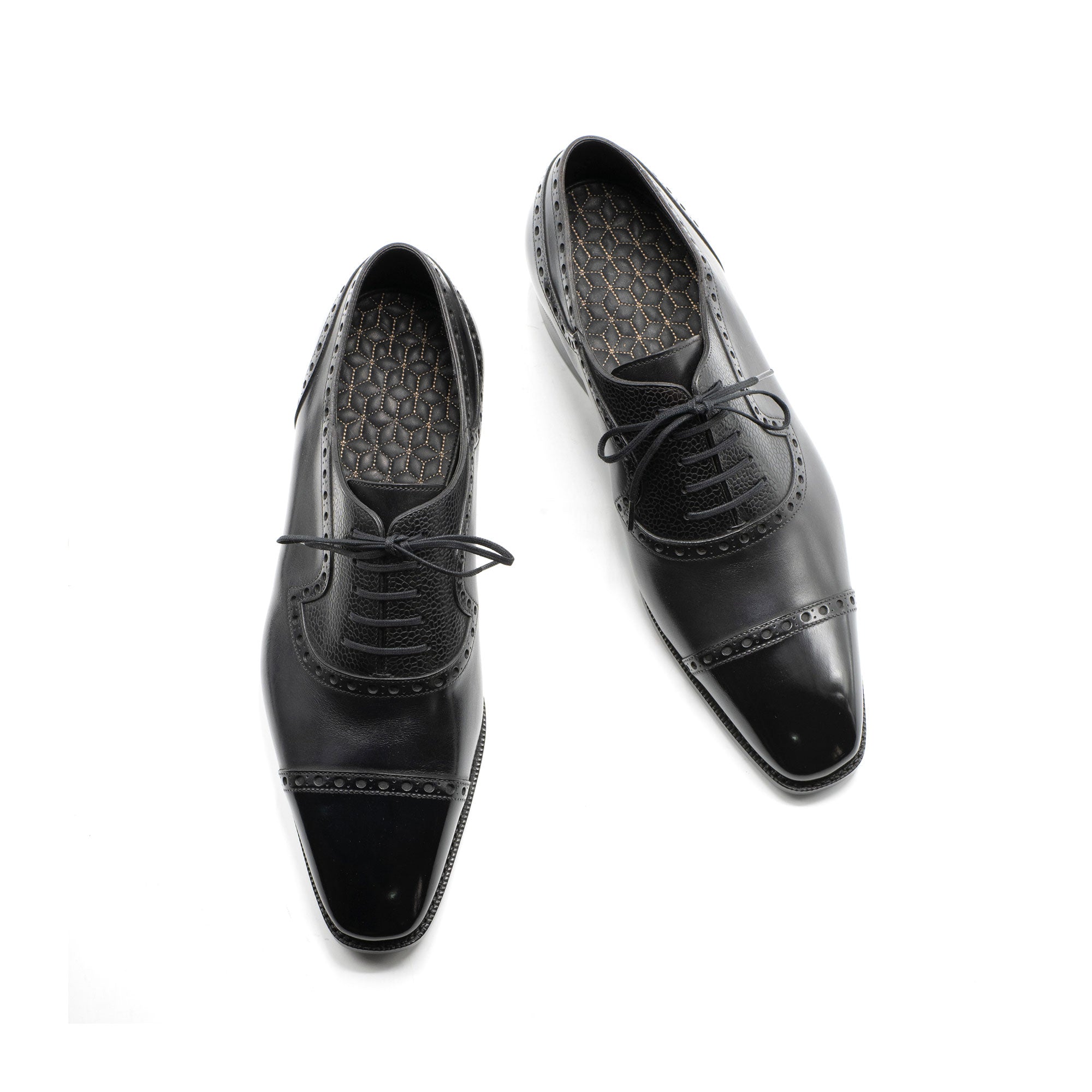 Andres Adelaide Full Brogue Oxford by Bespoke Shoemaker Norman Vilalta of Barcelona, Spain.