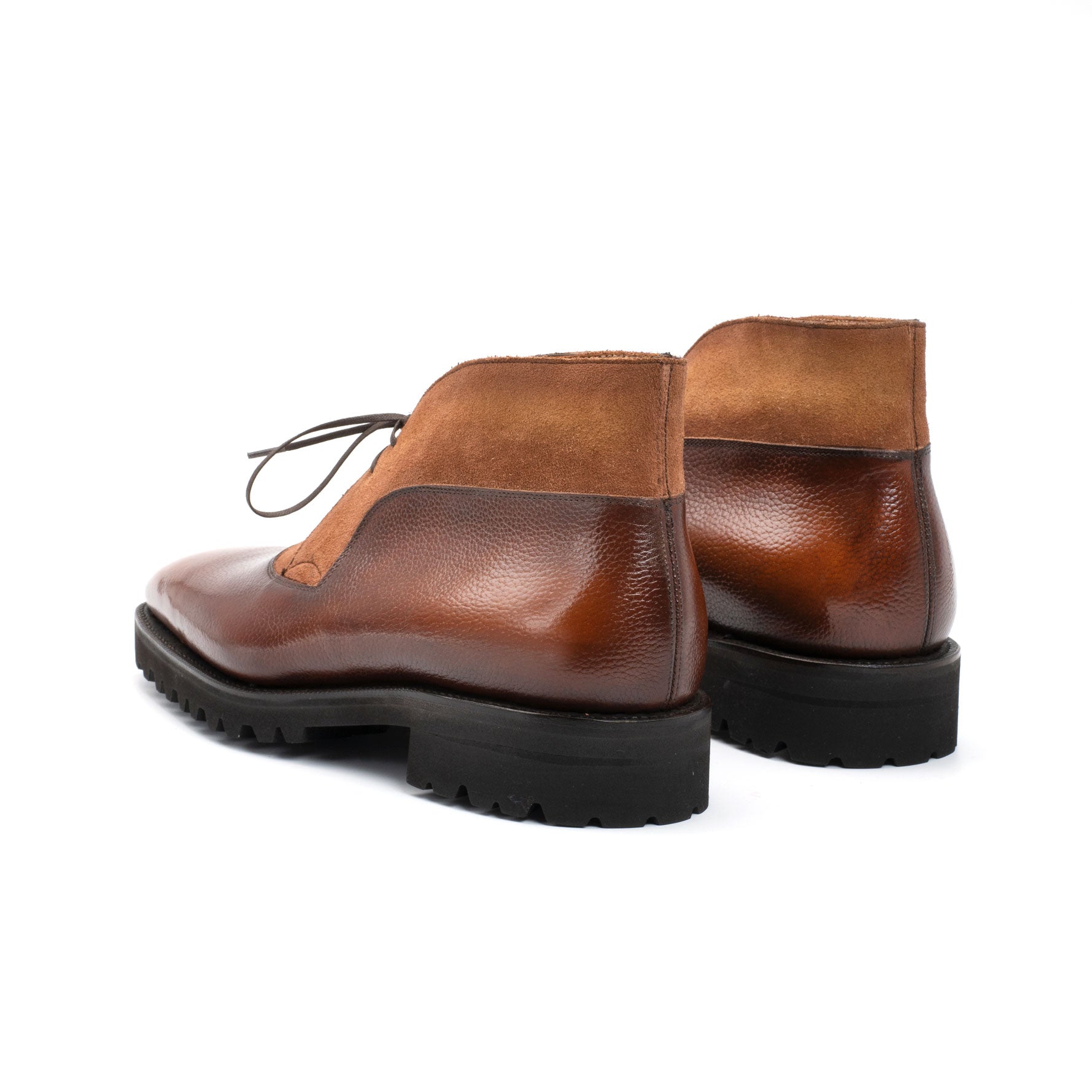 Boulevardier Chukka Boots by Norman Vilalta Bespoke Shoes Barcelona