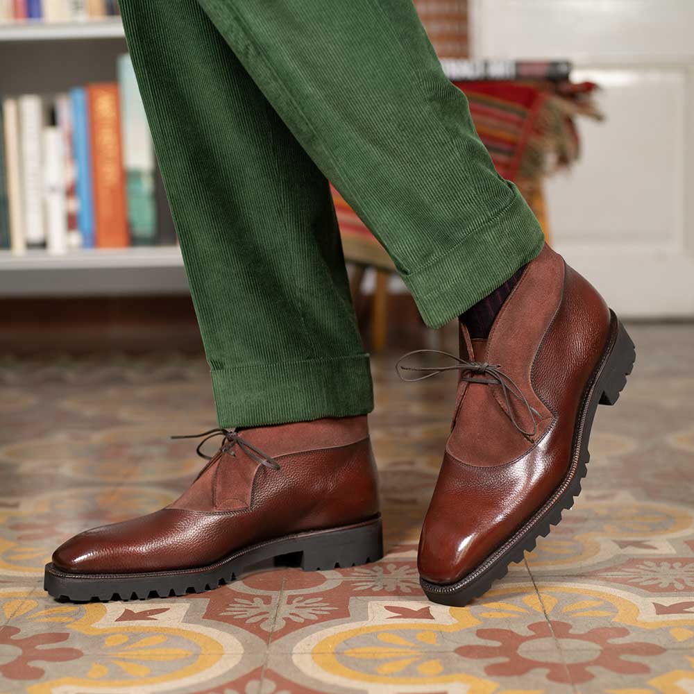 Boulevardier Chukka Boot Bordeaux