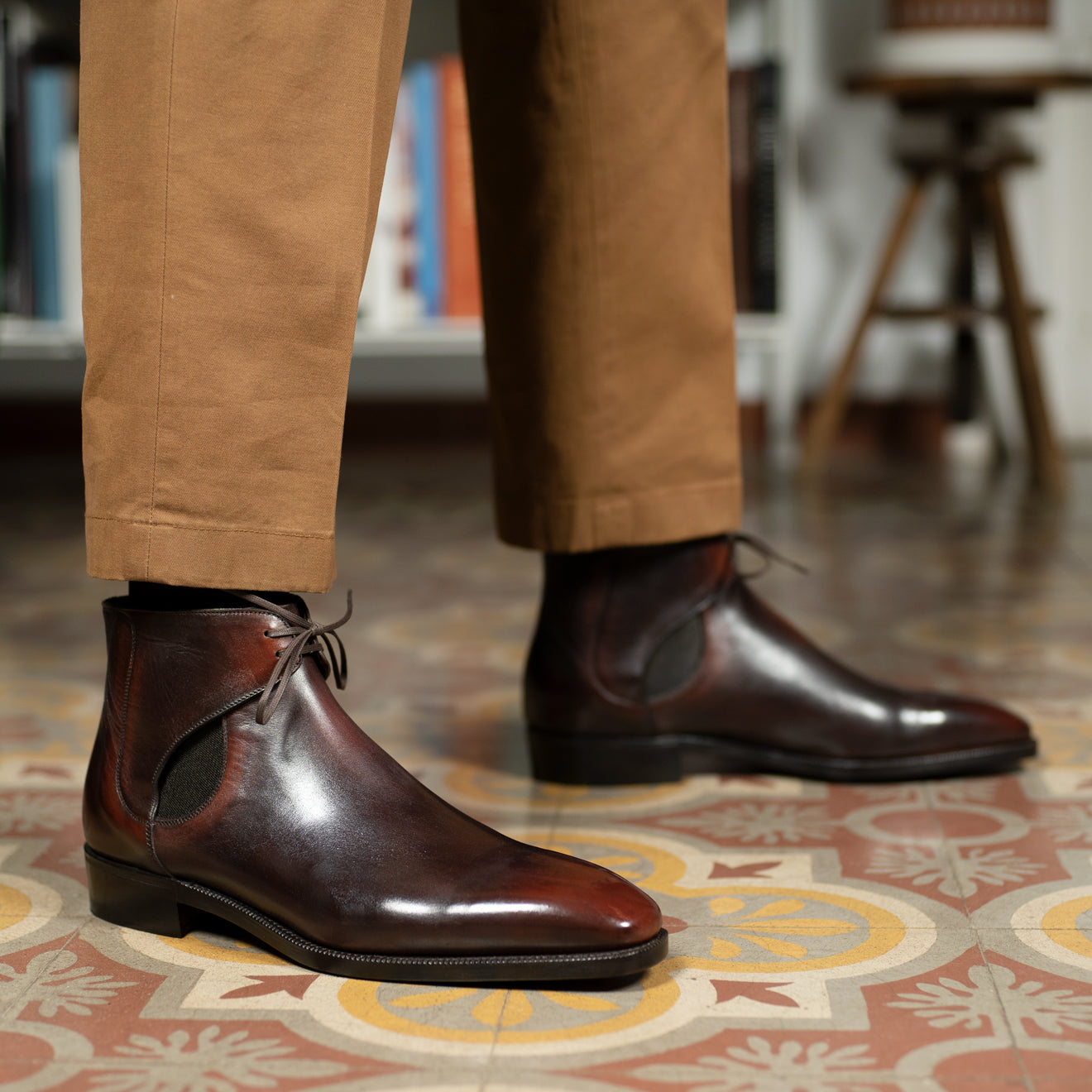 Bespoke mens boots best sale