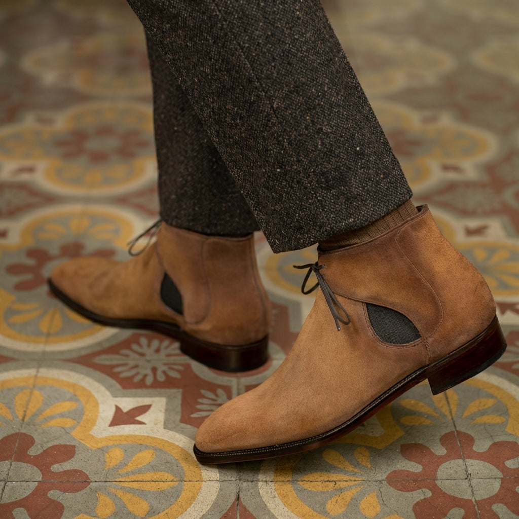 Decon Chelsea Boot - Camel Handmade Patina