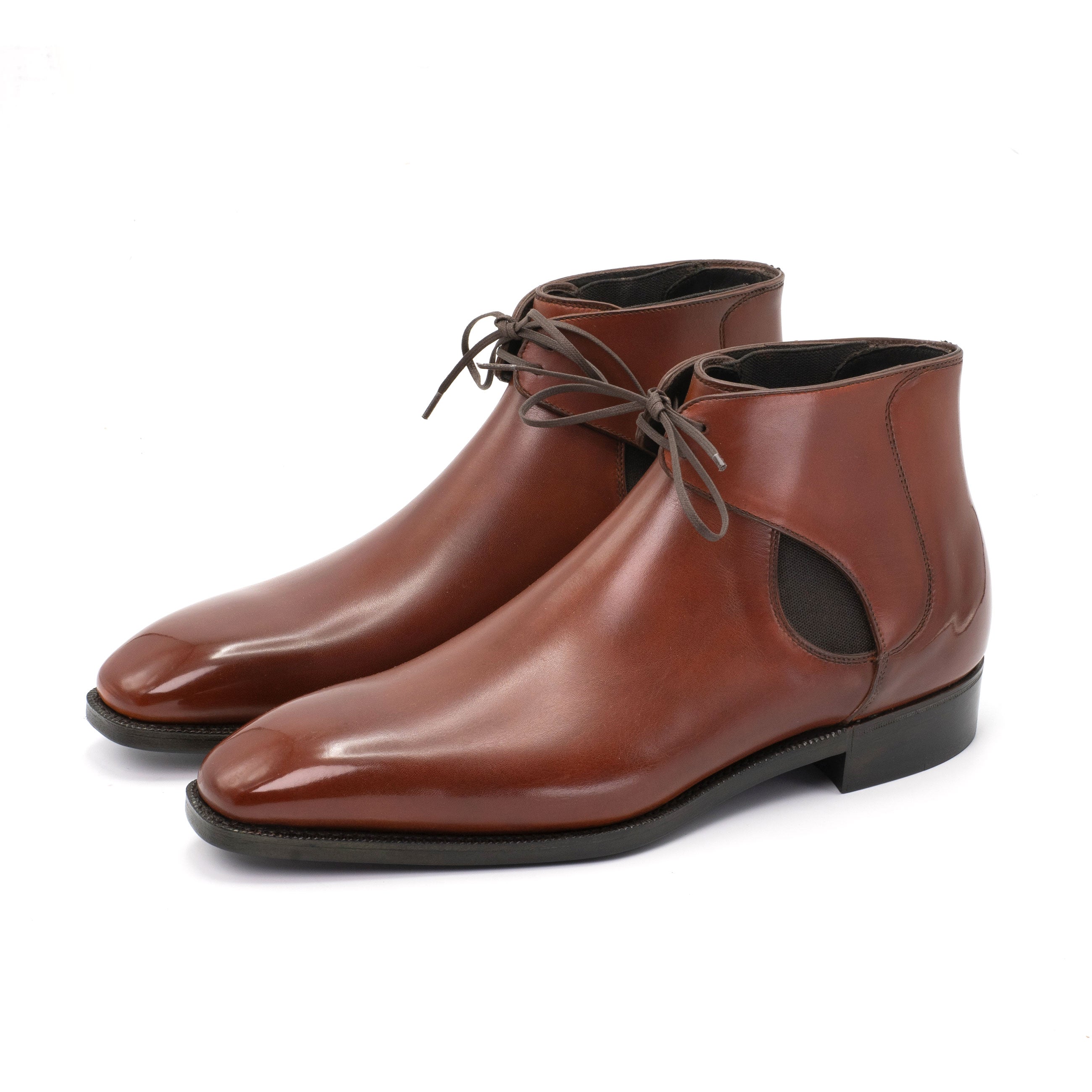 Decon Chelsea Boot in Cognac by Norman Vilalta Bespoke Shoes in Barcelona, Spain