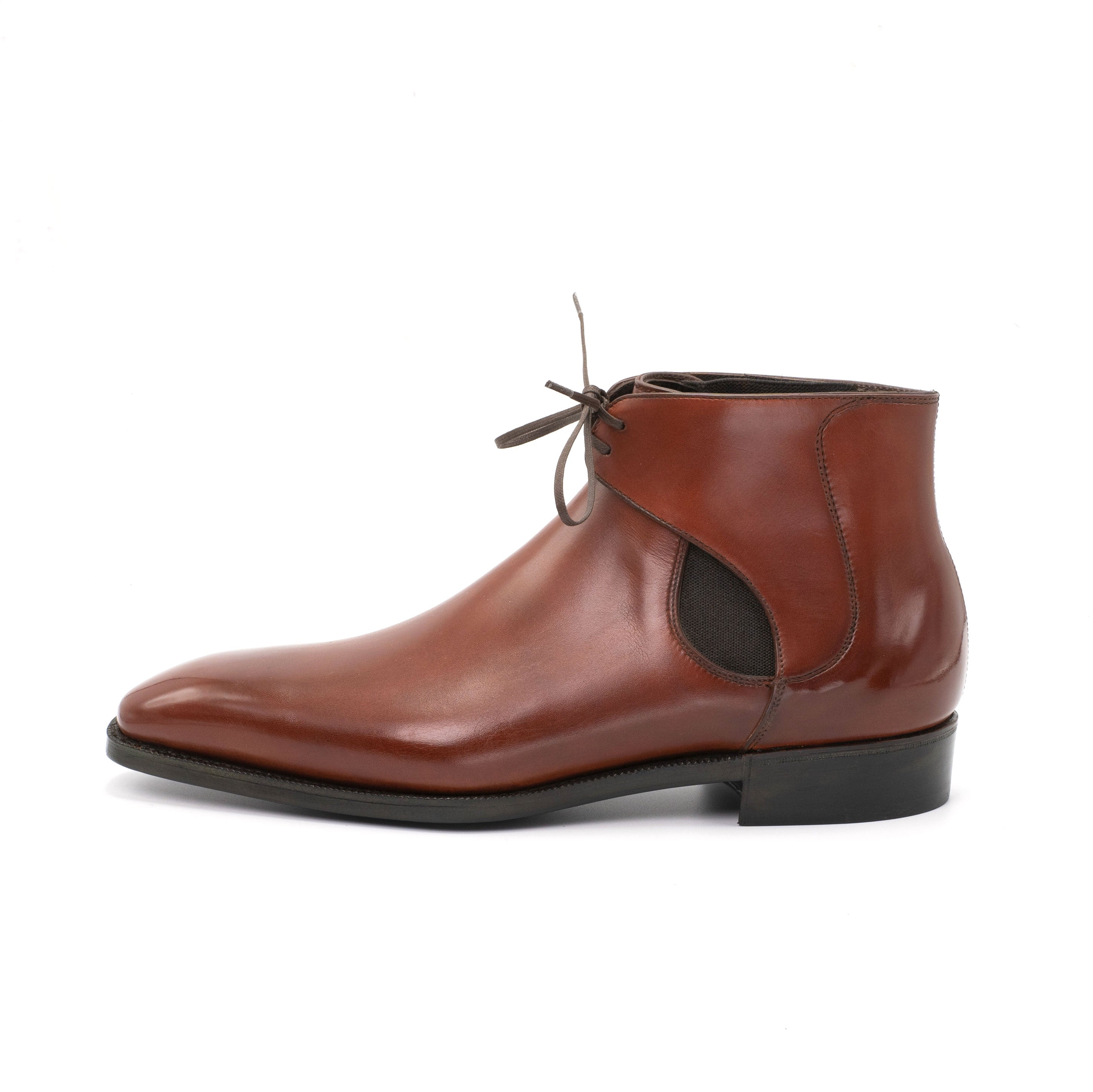 Decon Chelsea Boot in Cognac by Norman Vilalta Bespoke Shoes in Barcelona, Spain