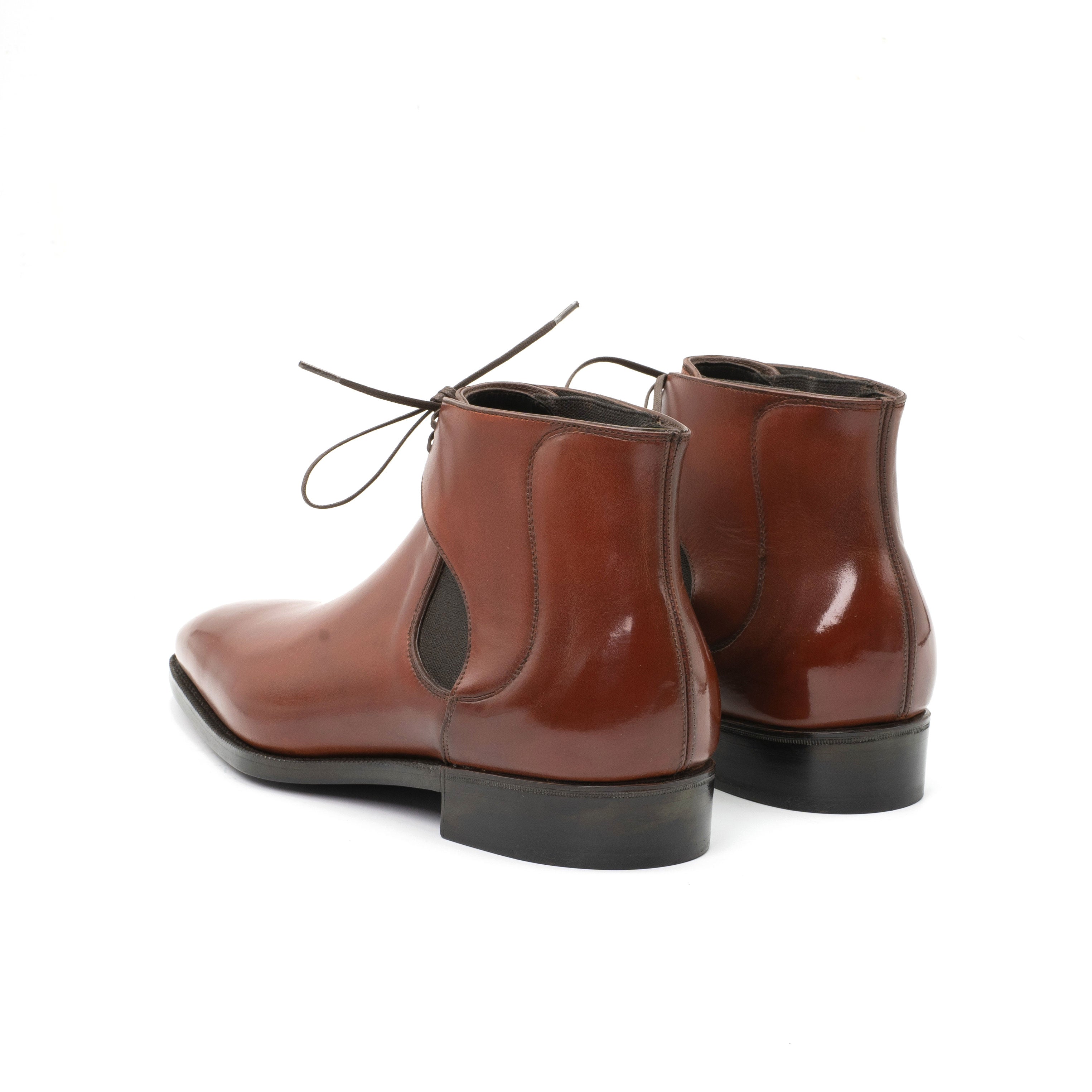 Decon Chelsea Boot in Cognac by Norman Vilalta Bespoke Shoes in Barcelona, Spain