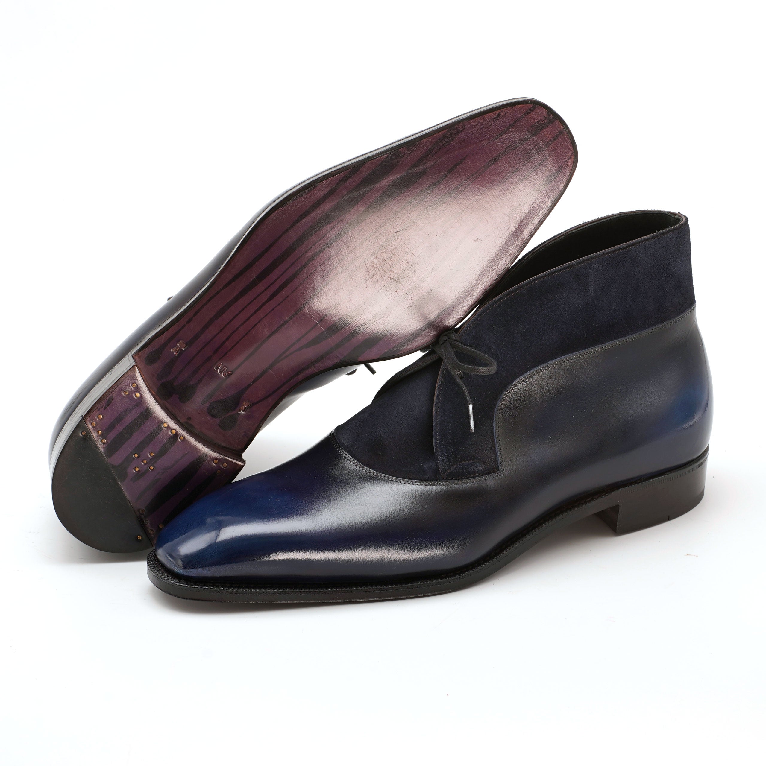 Decon Chukka Boot - Orion 手工做旧