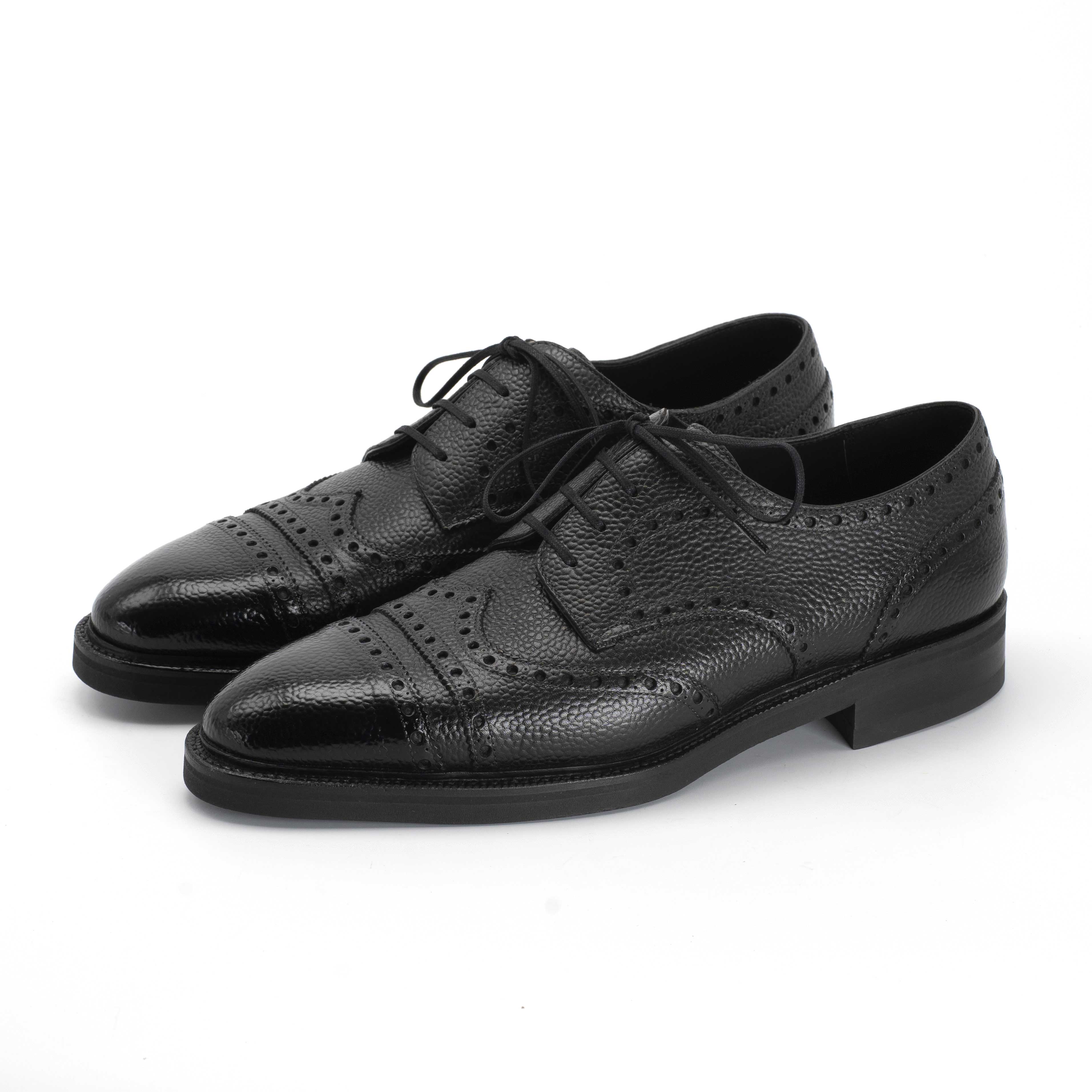 Derby Megabrogue Shoe - Onyx