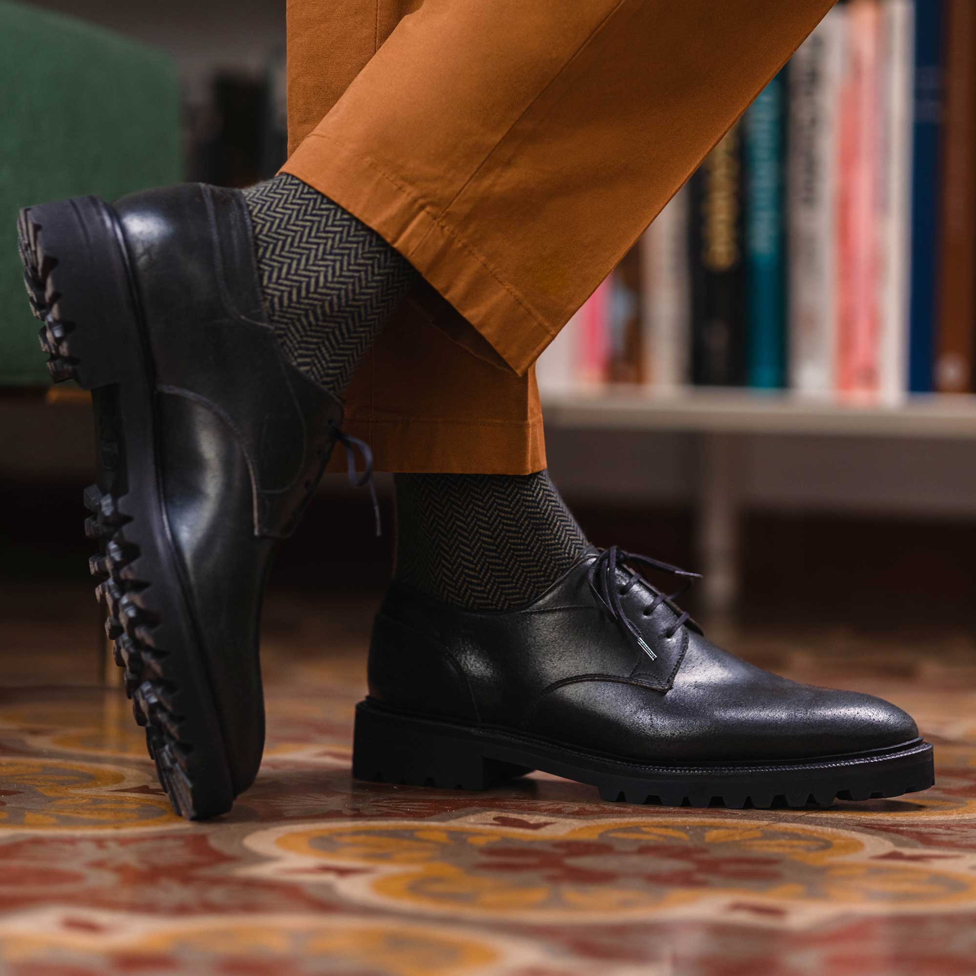 Derby Simple Shoe GMTO - Becerro Villarramiel