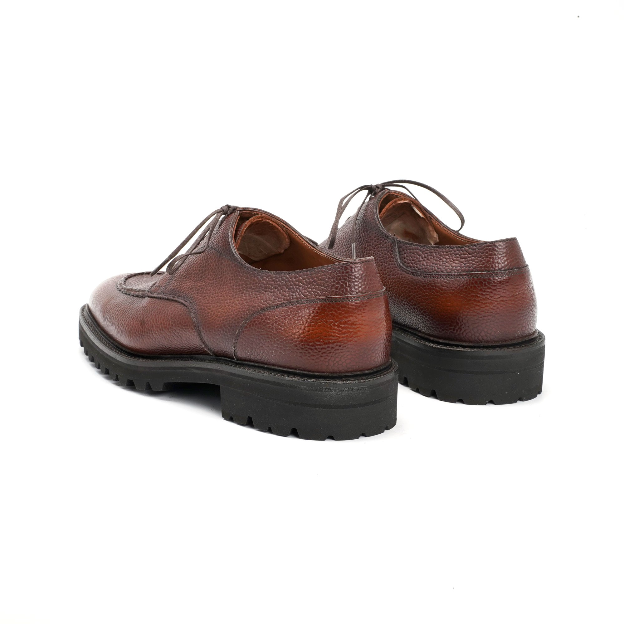 Gaspar U-tip Derby by Norman Vilalta men's Goodyear-welted derby shoes in Barcelona, Spain