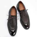 Gaspar U-tip Derby by Norman Vilalta men's Goodyear-welted derby shoes in Barcelona, Spain