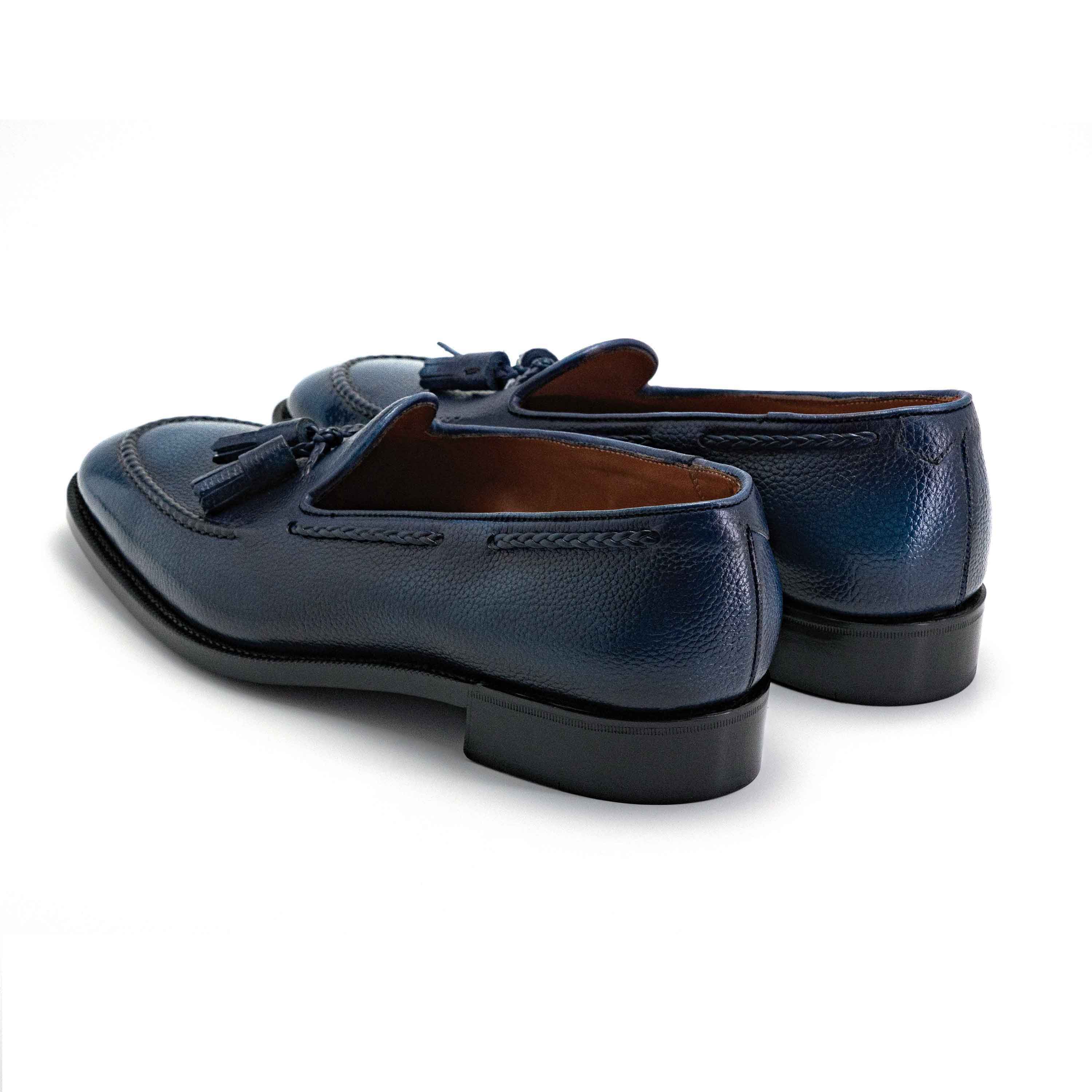 Gillespie Tassel Loafer - Marina Handmade Patina