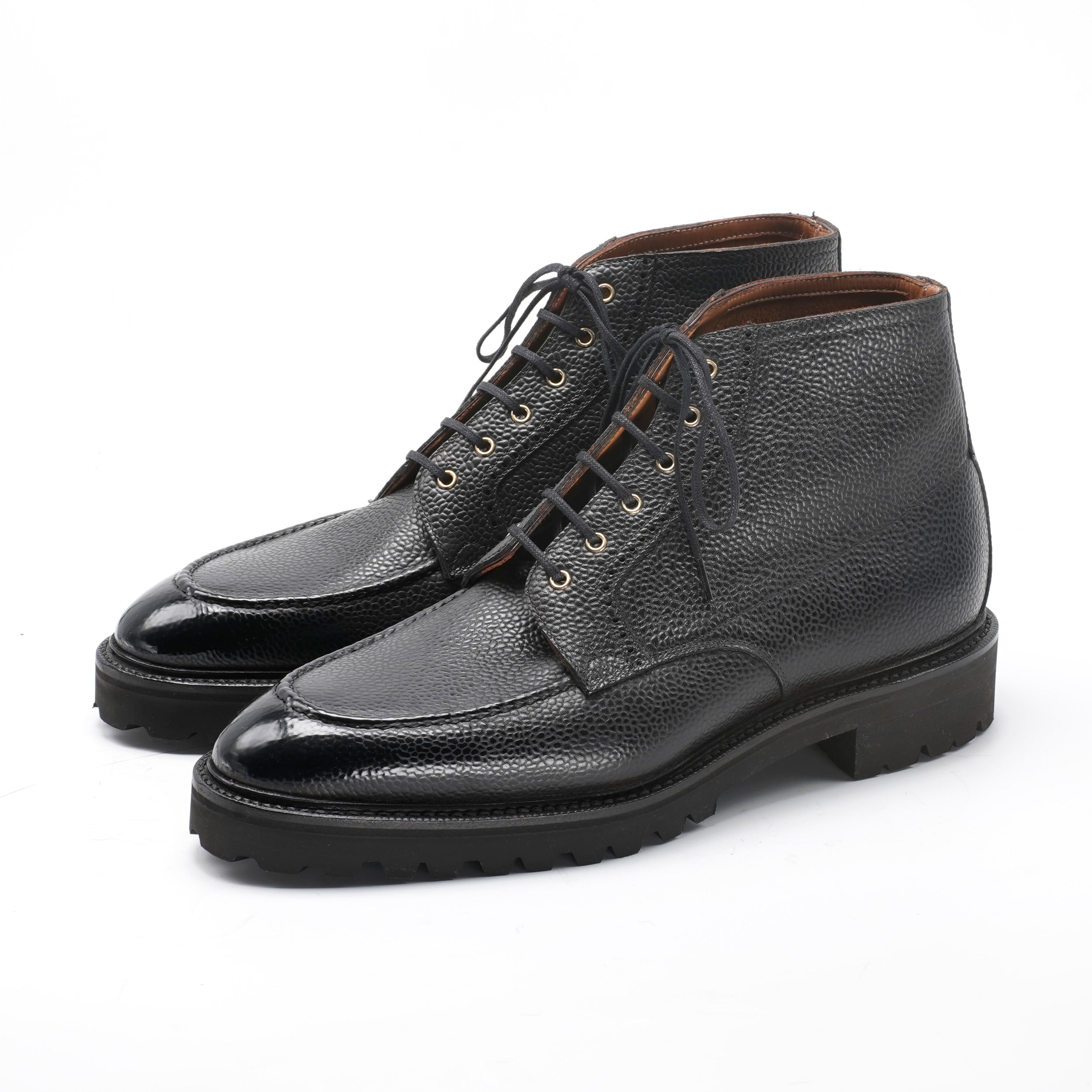 Haring 莫卡辛鞋头德比靴 - 玛瑙色