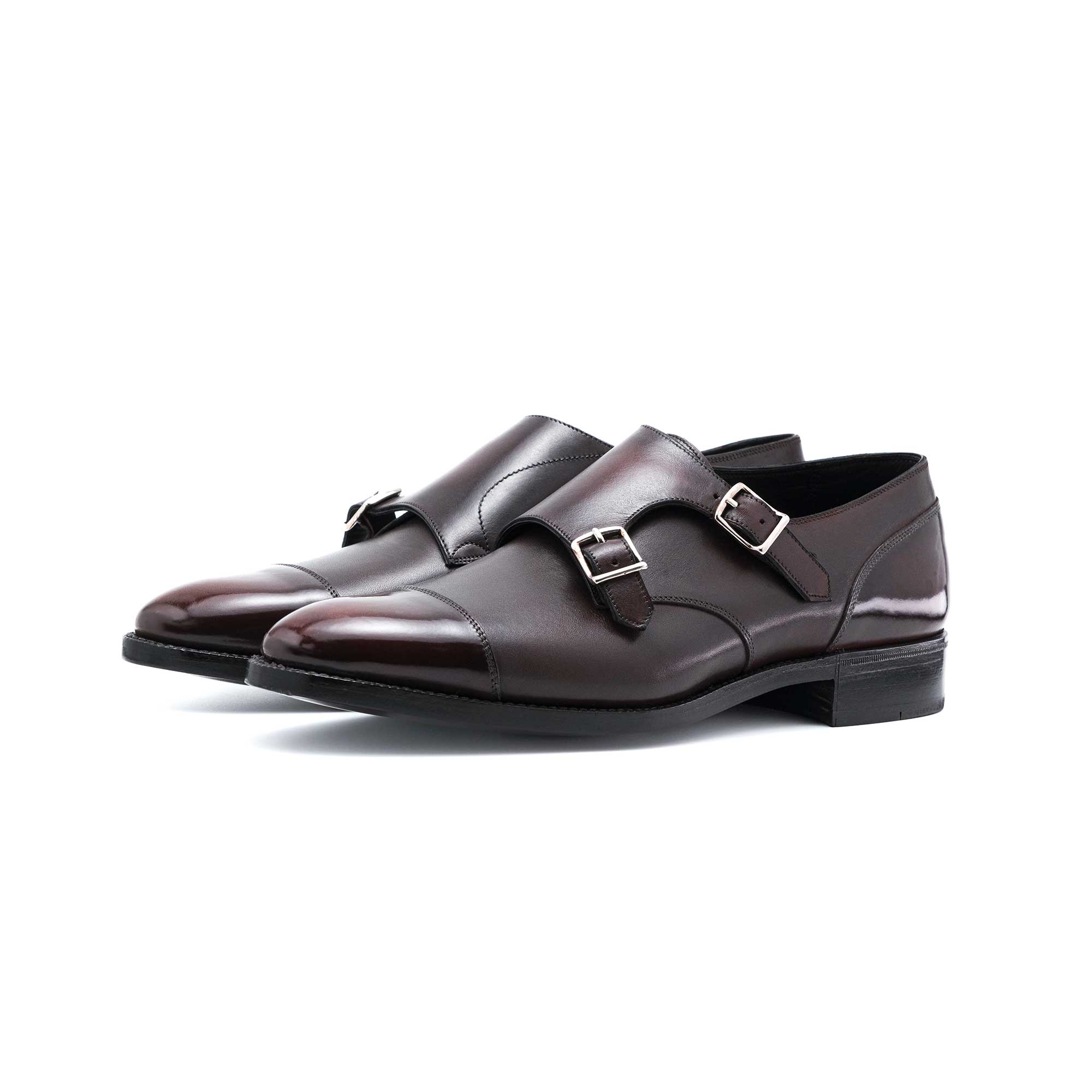 Joseph Double Monk Cap Toe Shoe | Norman Vilalta Bespoke Shoemakers