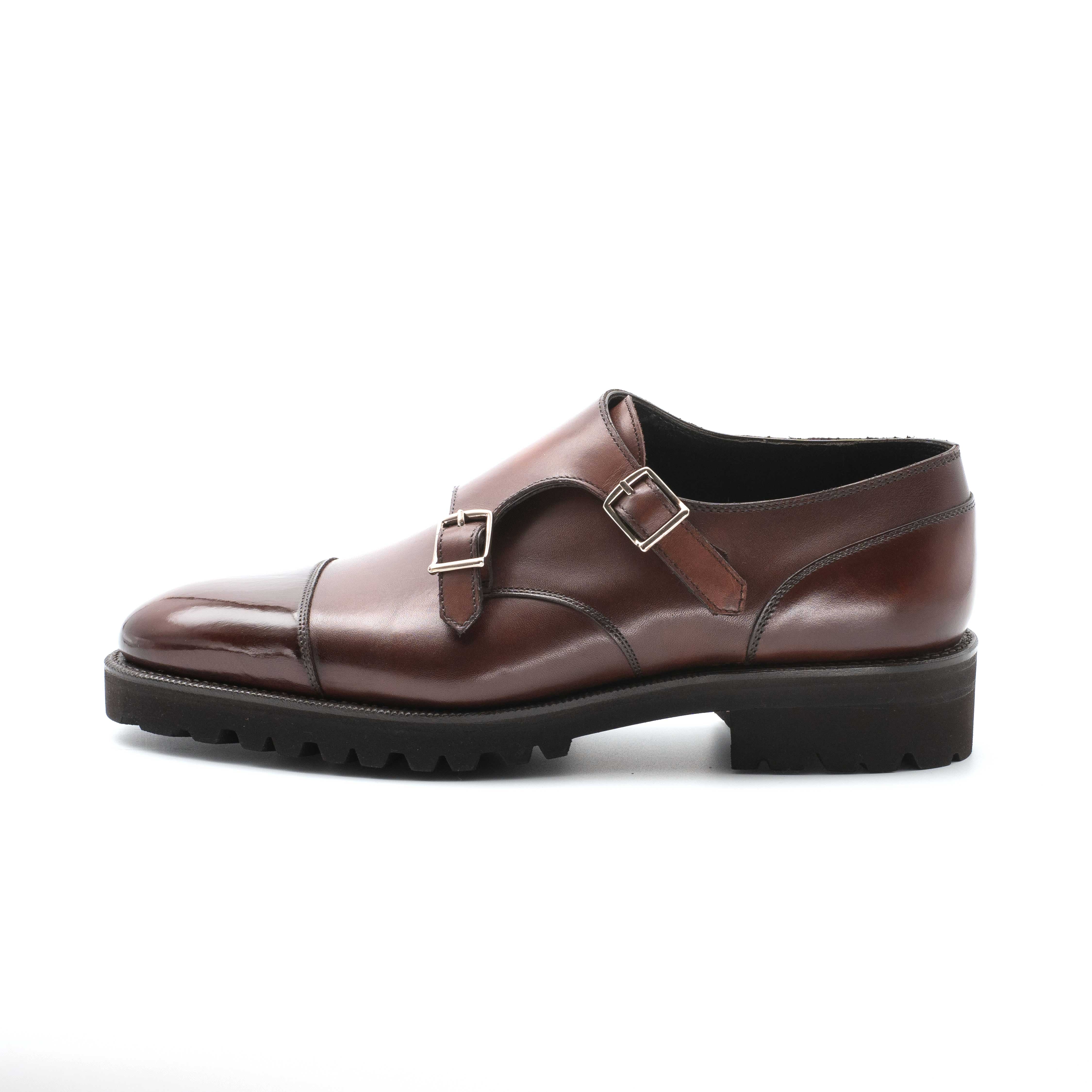 Joseph Double Monk Shoe - Marron Mediterraneo