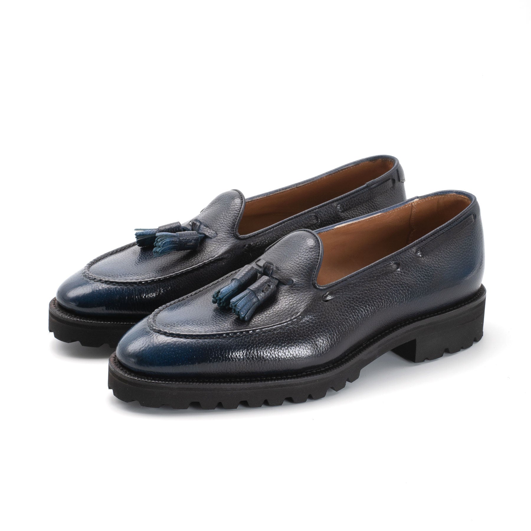 Manolo Tassel Loafer - Orion Patina