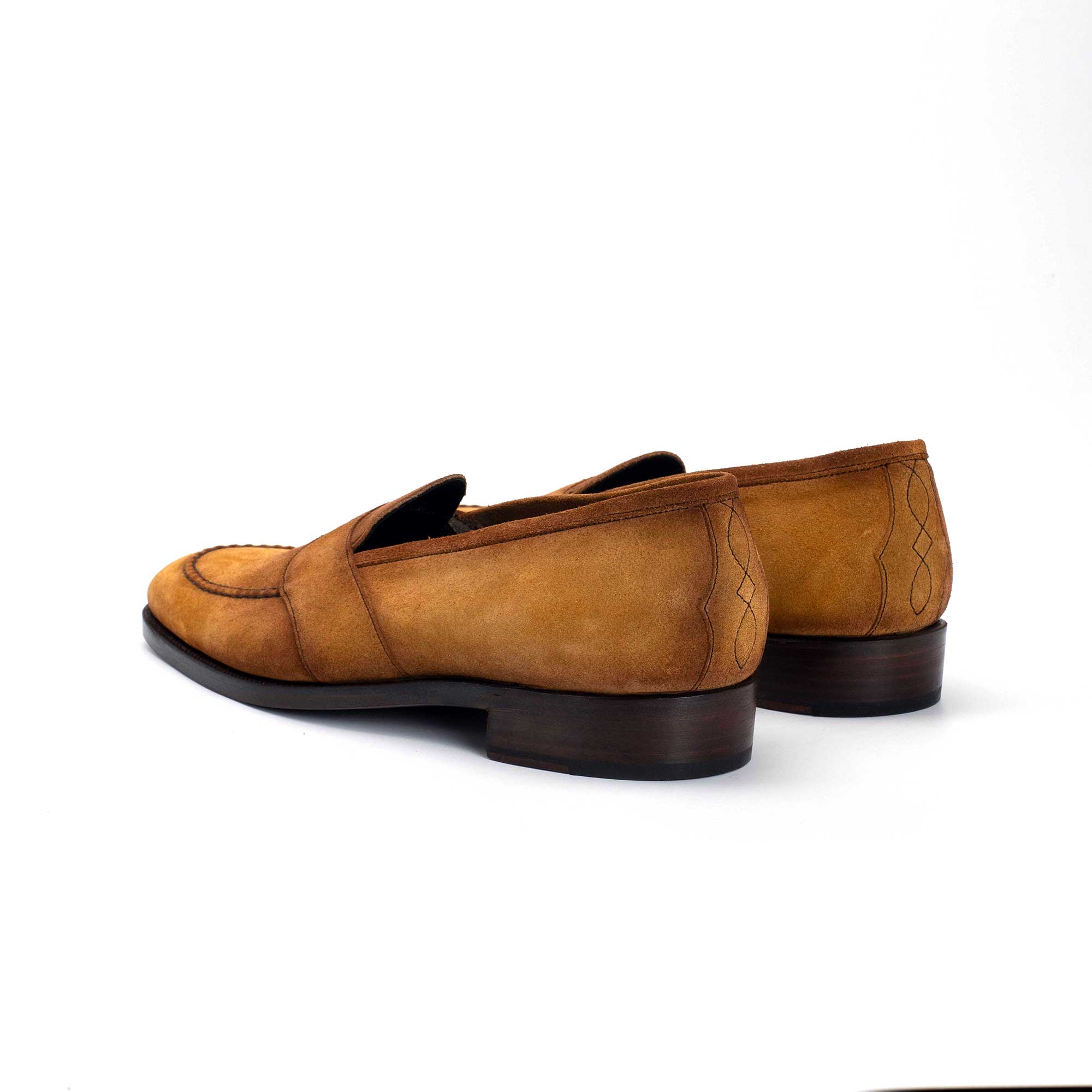 Piet Penny Loafer GMTO - Amber Handmade Patina