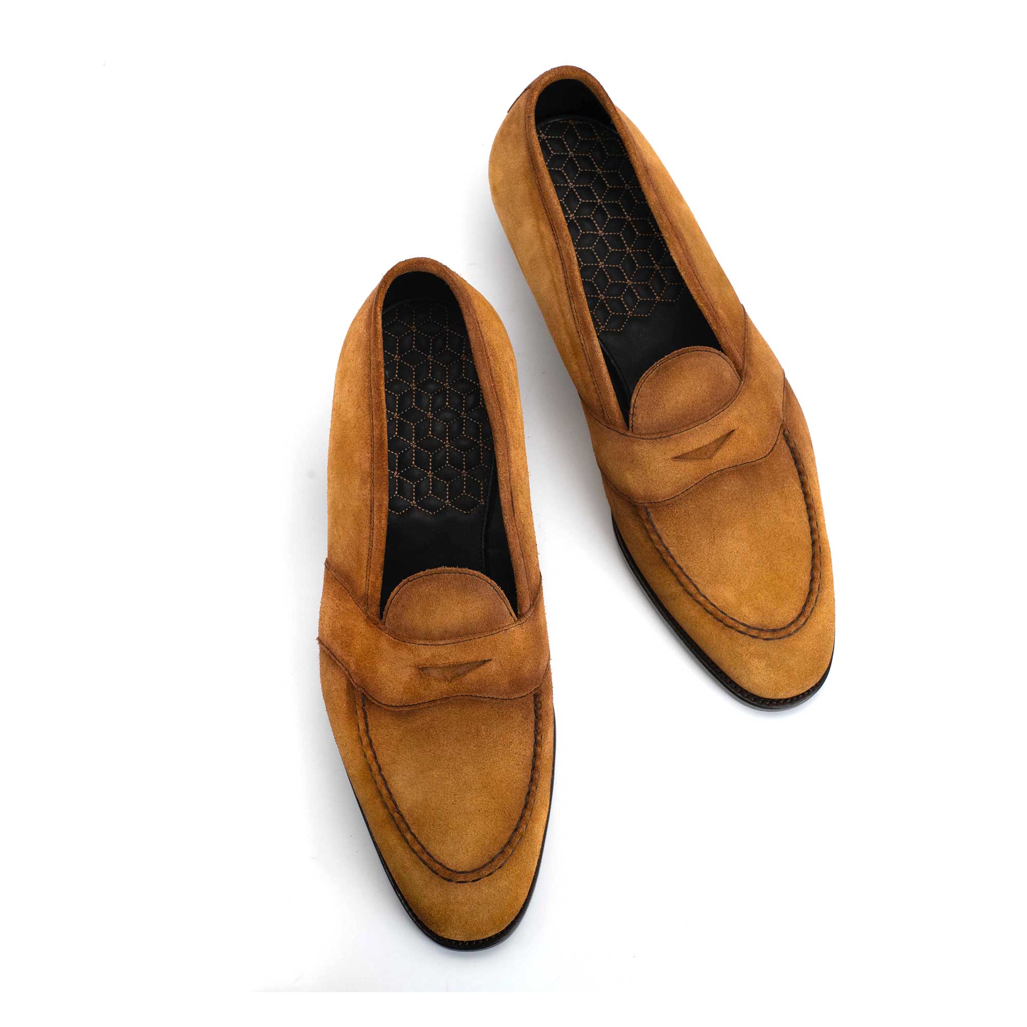 Piet Penny Loafer MTO - Amber Handmade Patina