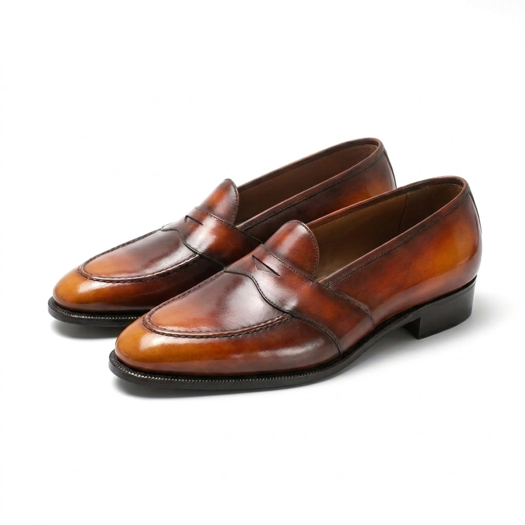 Piet Penny Loafer by Norman Vilalta Bespoke Shoes in Barcelona, Spain