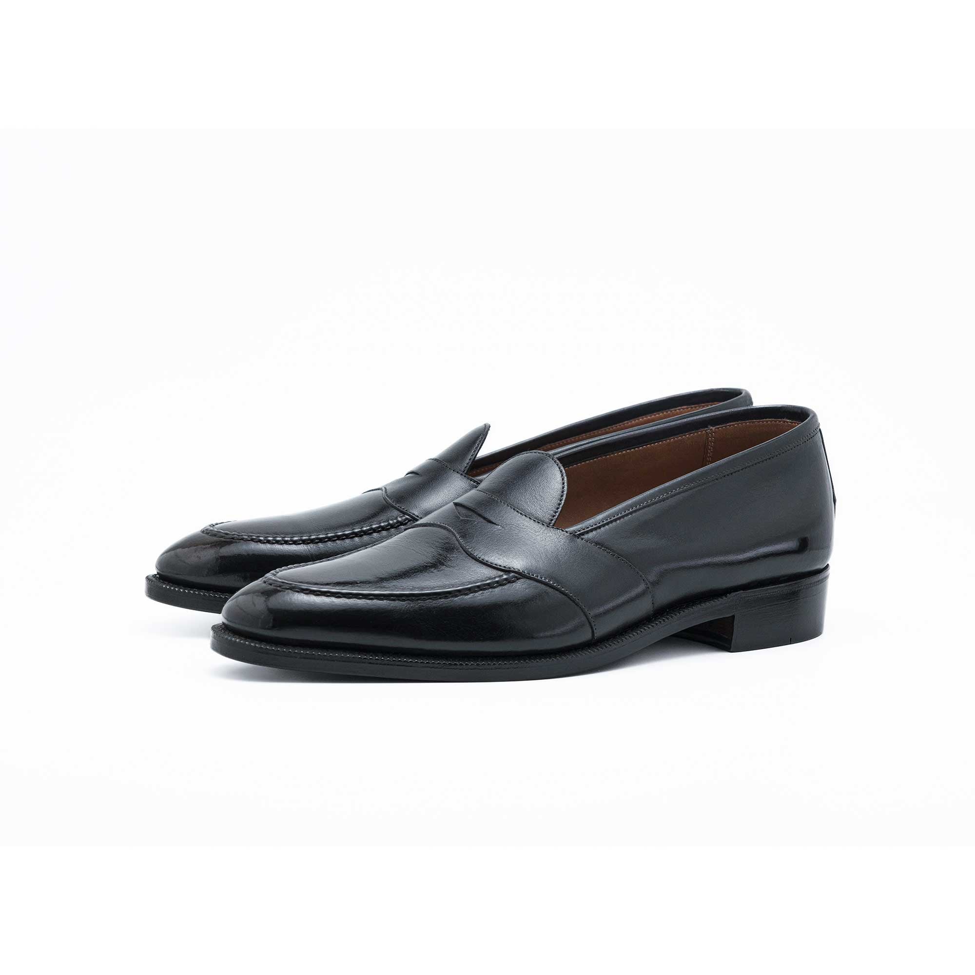 Piet Penny Loafer - Ebony Handmade Patina