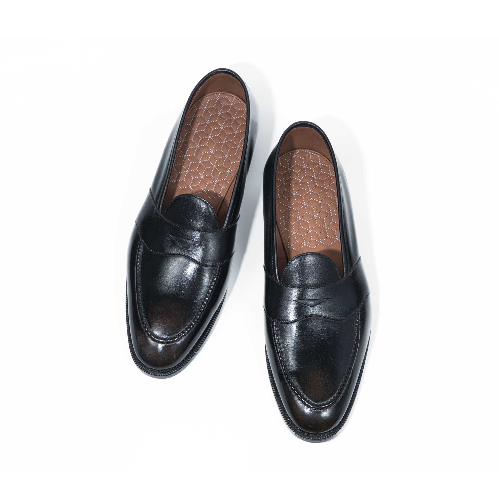 Piet Penny Loafer - Ebony Handmade Patina